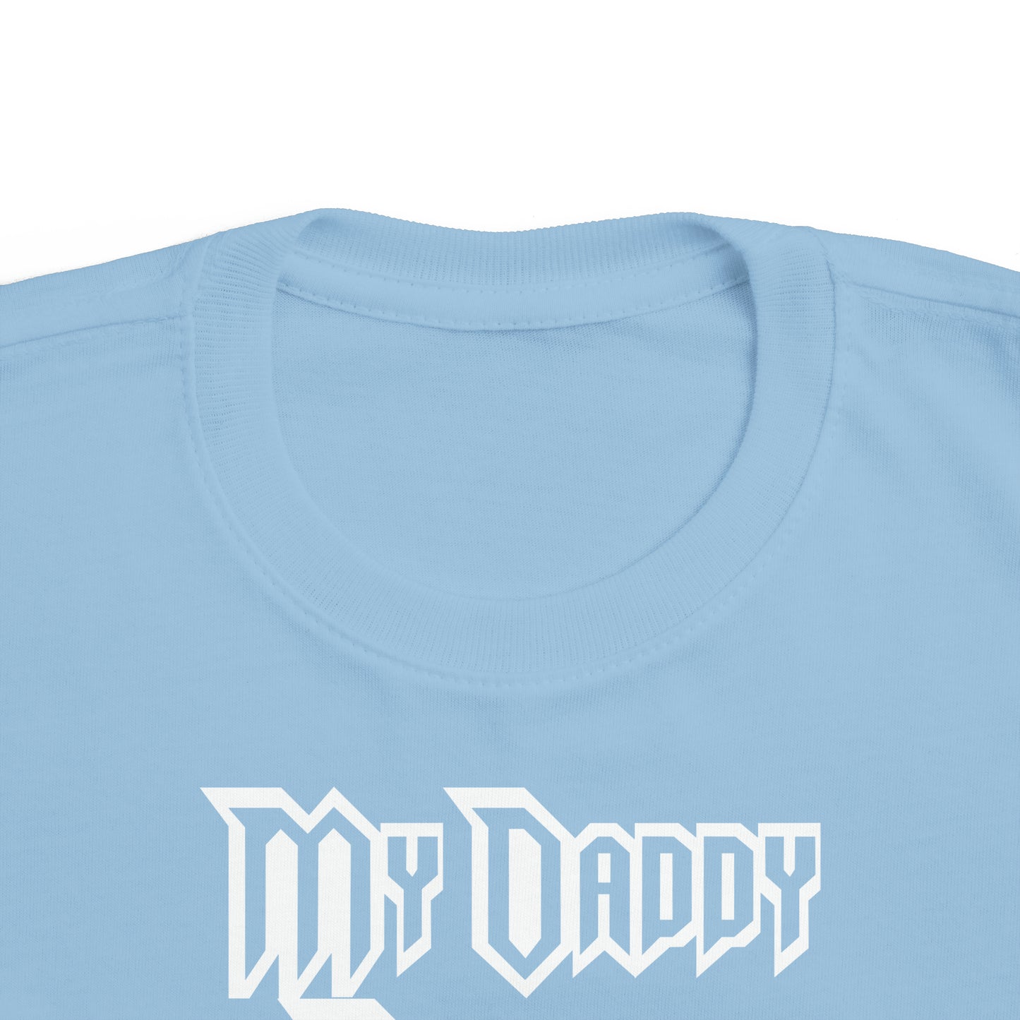 My Daddy Rocks Toddler Tee, Boy's Rock 'n Roll,  Aspiring Rock Star, Son of Musician, Daddy's Rocker, Heavy Metal T-Shirt, Musician T-Shirt