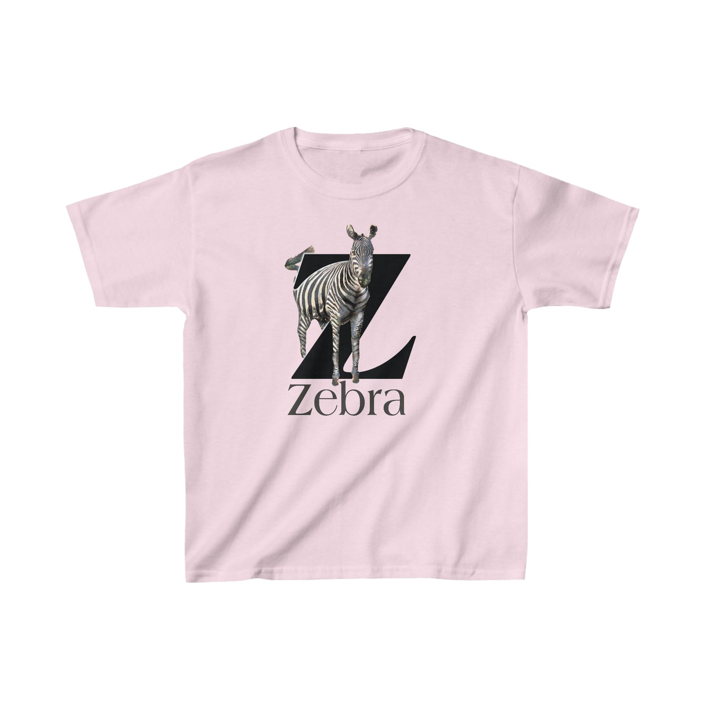 Z is for Zebra t-shirt, Zebra Drawing T-Shirt, Zebra animal t-shirt, Zebra Illustration, animal alphabet Z, animal letters zee, zed