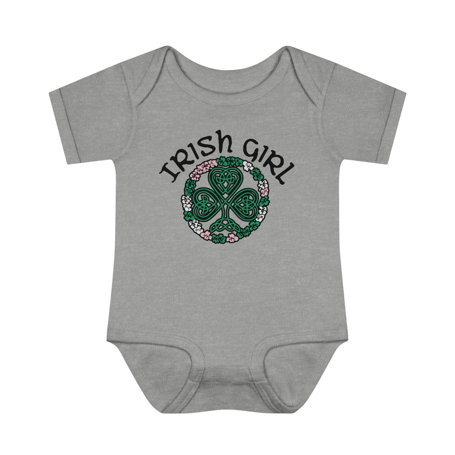 Irish Girl Infant Toddler T-Shirt, One Piece Bodysuit, Ireland, Saint Patrick's Day, St. Patty's Day Baby Tee for Girl, Gift For baby Girl