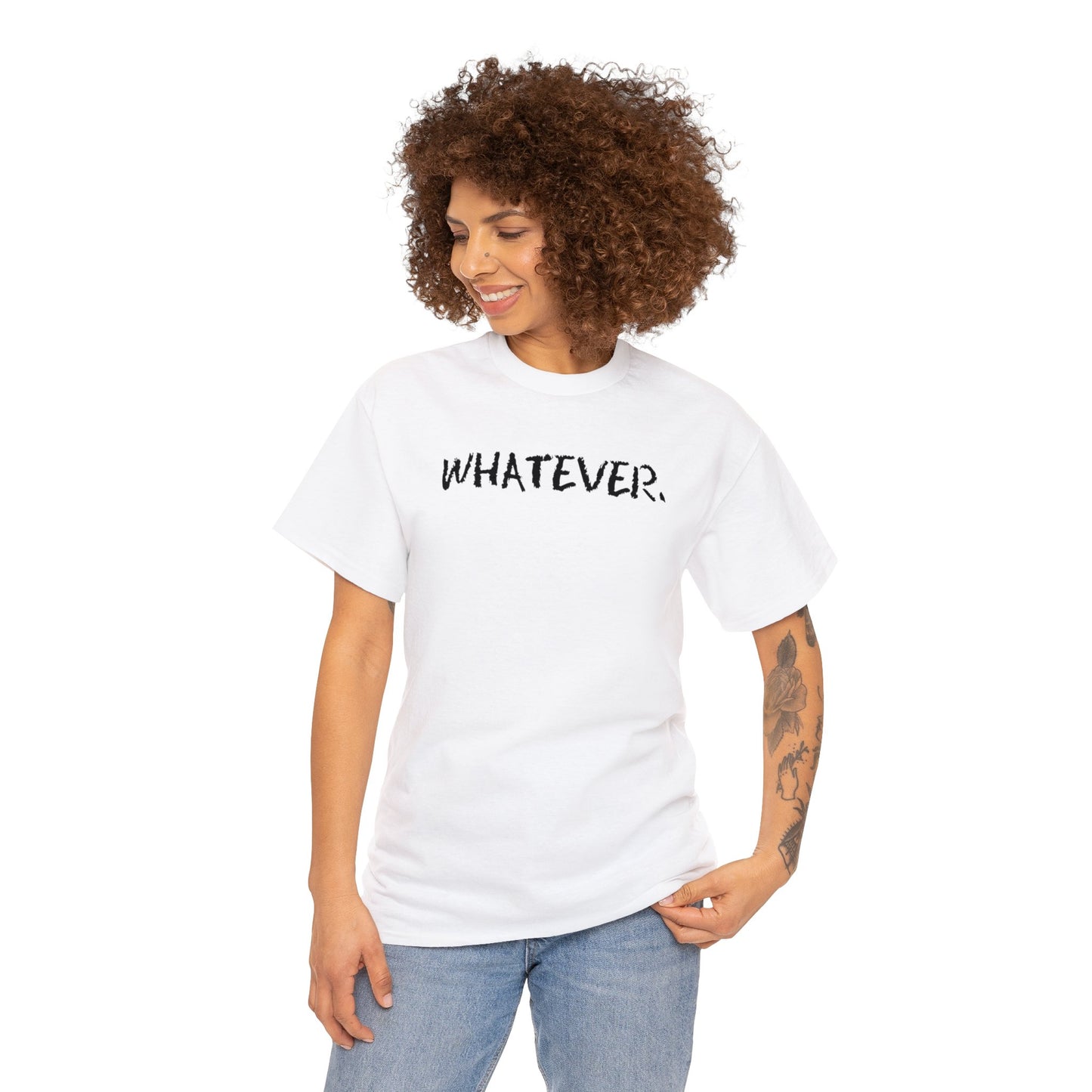 Whatever T-Shirt, Teenager T-Shirt, Attitude t-shirt, Surly Teen T-Shirt, Sullen Teen Tee, youngster tee, hipster t-shirt, gender neutral,