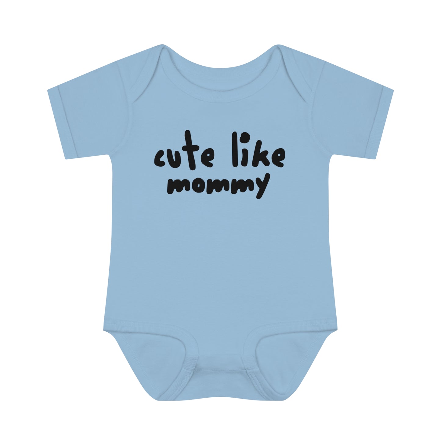 Cute Like Mommy, Smelly Like Daddy, Infant Bodysuit, Funny Fart Humor, Baby t-shirt, Snap One Piece, Playful, Hilarious T-Shirt, Shower Gift