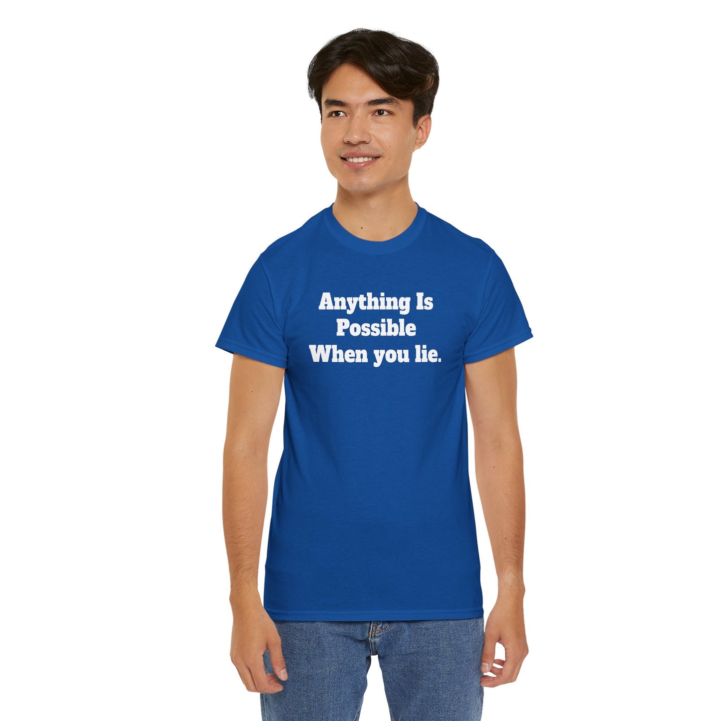 Graphic Tee - Donald Trump 'Anything is Possible When You Lie' Design