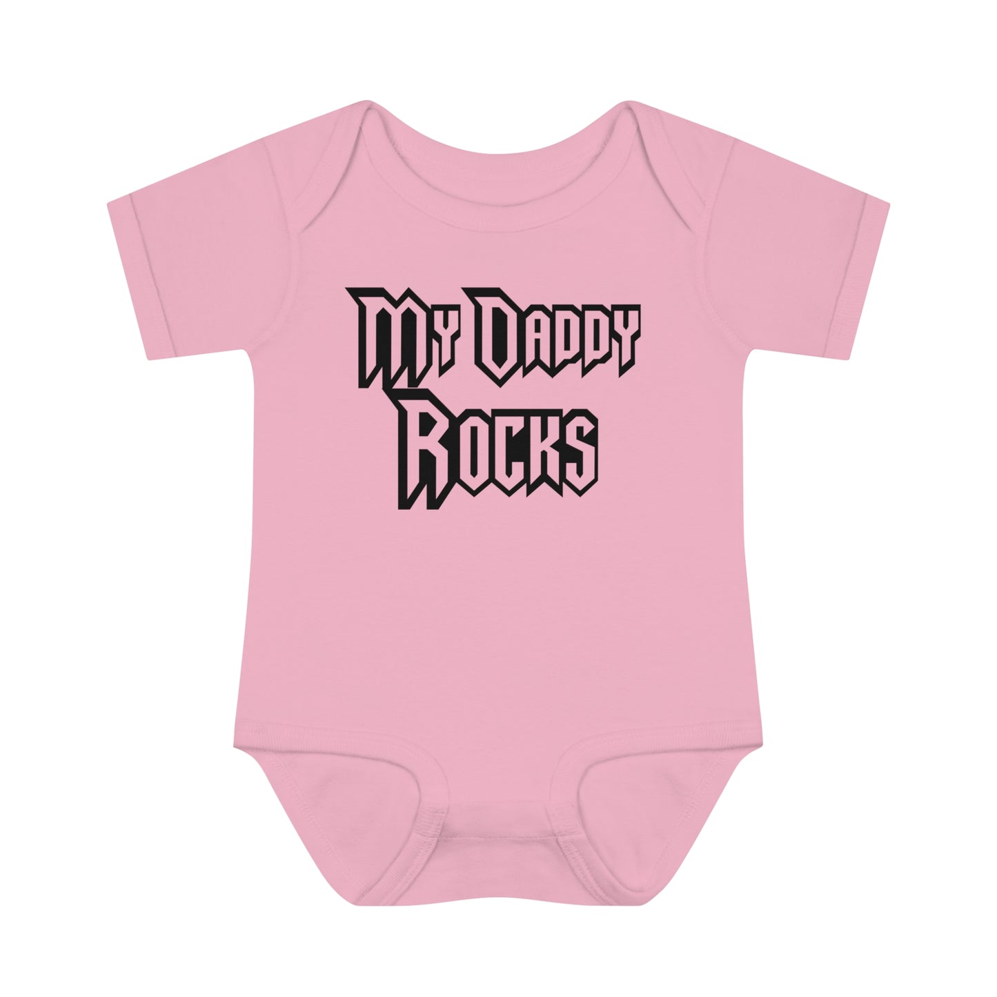 My Daddy Rocks Tee, Infant One Piece, Toddler Bodysuit, Rock and Roll T-Shirt for Baby, Heavy Metal T-Shirt, Musician T-Shirt