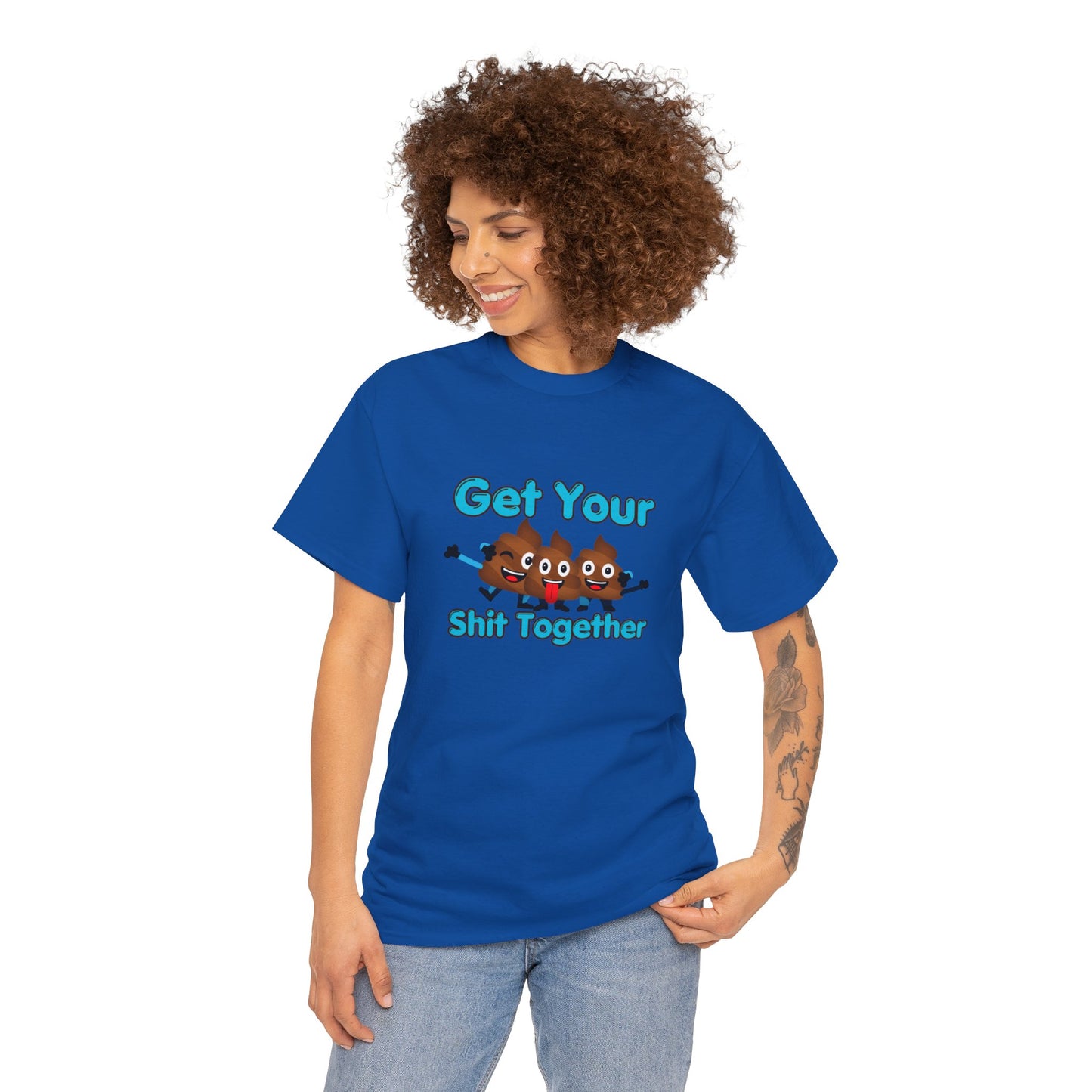 Get Your Shit Together, Funny Poop Emojis, Dad Shirt, Pun t-shirt, Potty Humor, Hilarious Dad Gift, Funny Father's day Gift, edgy, Fun shirt