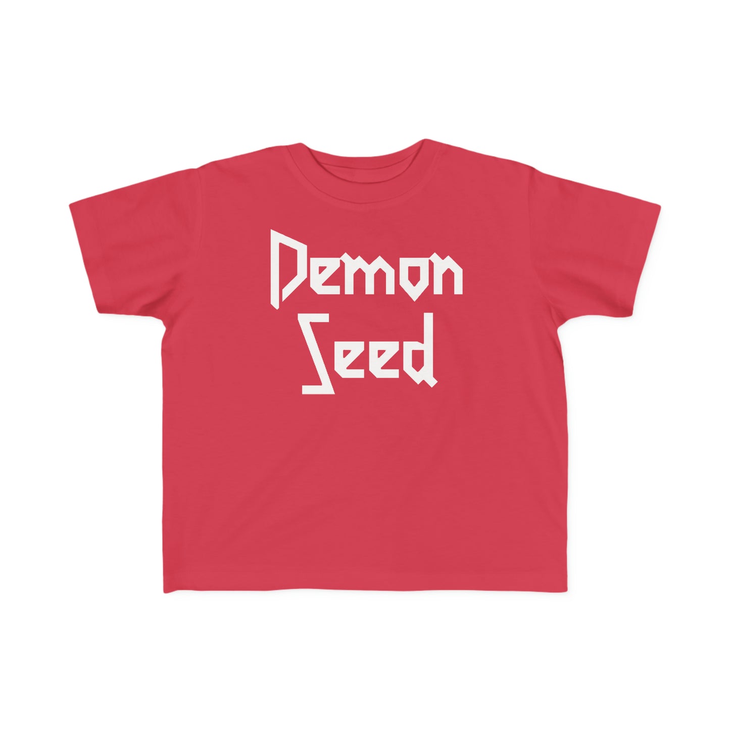 Demon Seed, Toddler T-Shirt, Rock and Roll T-Shirt for Your Little Demon Seed, Funny Rock T-Shirt, Gifts for Unruly Children, Gag Gift
