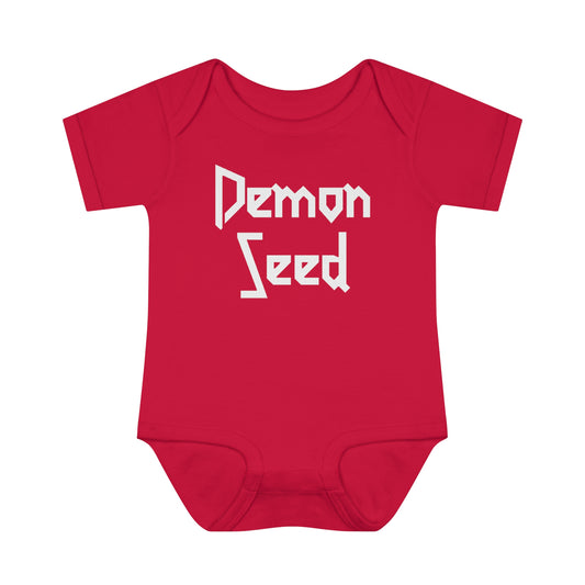 Demon Seed, Infant One Piece, Toddler Bodysuit, Rock and Roll T-Shirt for Baby, Heavy Metal T-Shirt, Musician T-Shirt