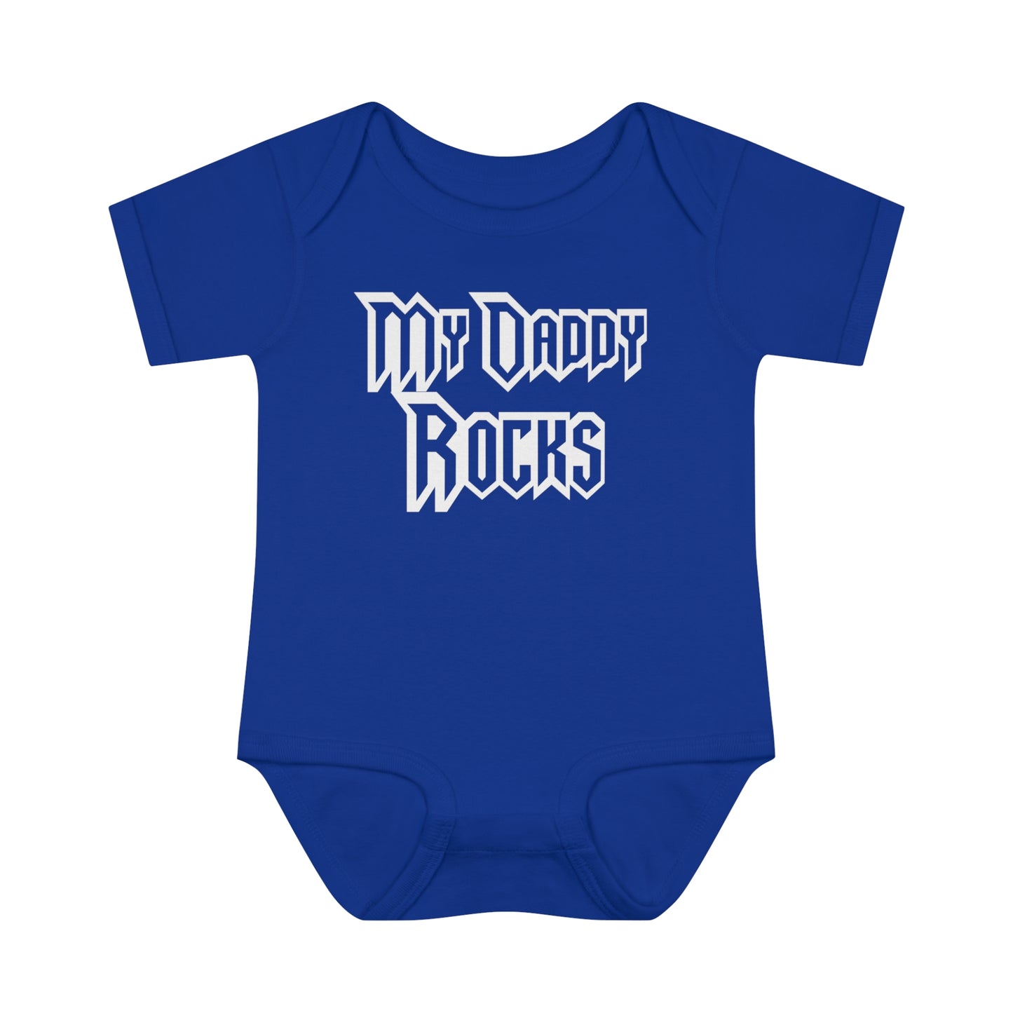 My Daddy Rocks Tee, Infant One Piece, Toddler Bodysuit, Rock and Roll T-Shirt for Baby, Heavy Metal T-Shirt, Musician T-Shirt