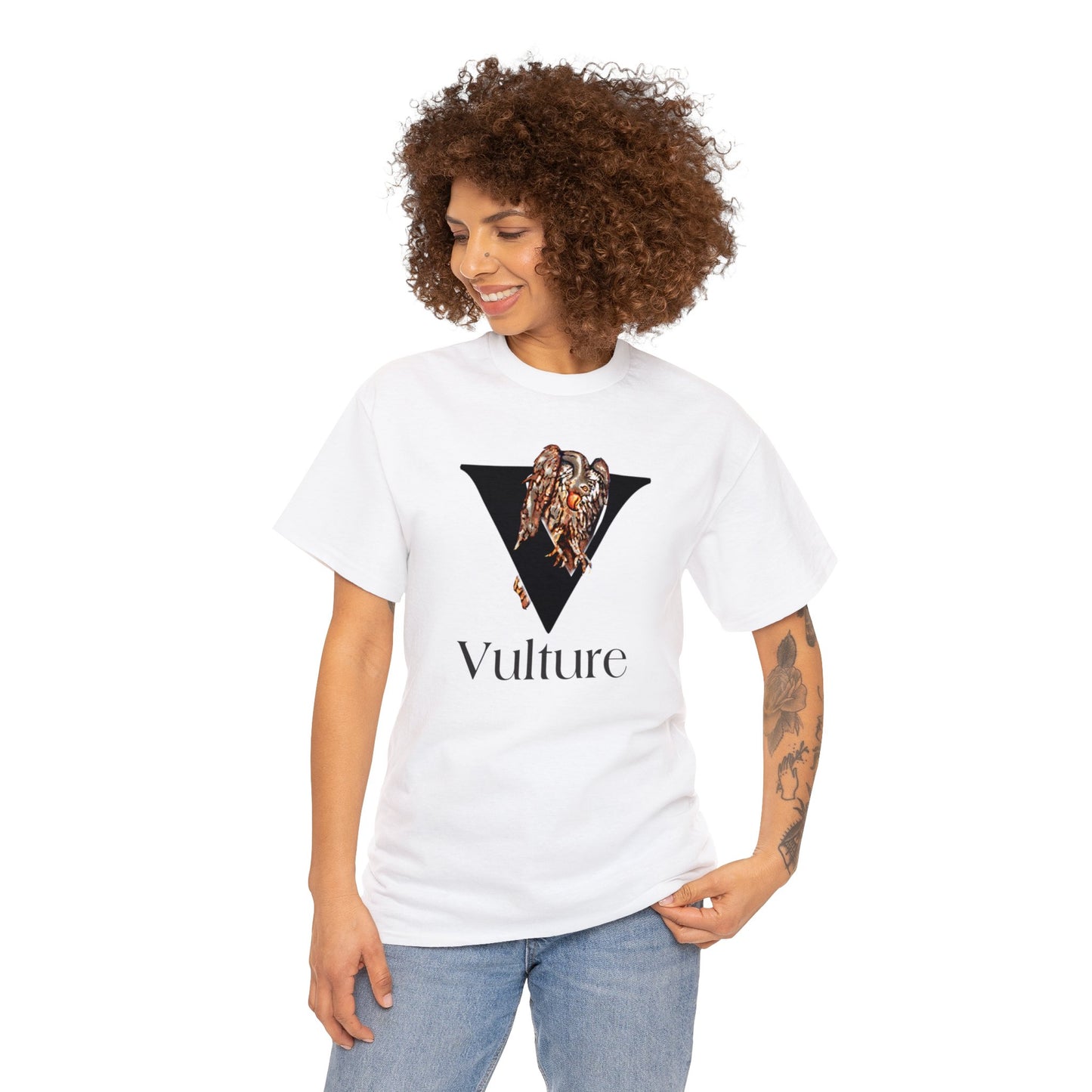 V is for Vulture, Vulture Drawing, Vulture T-Shirt, animal t-shirt, Vulture lovers shirt,