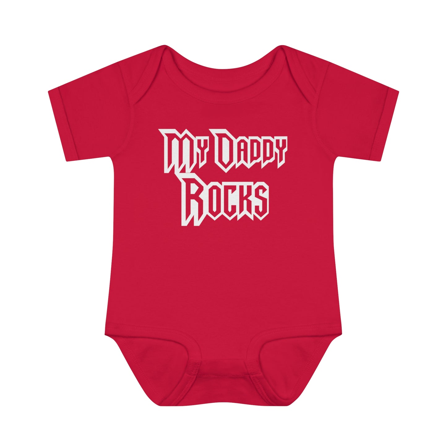 My Daddy Rocks Tee, Infant One Piece, Toddler Bodysuit, Rock and Roll T-Shirt for Baby, Heavy Metal T-Shirt, Musician T-Shirt