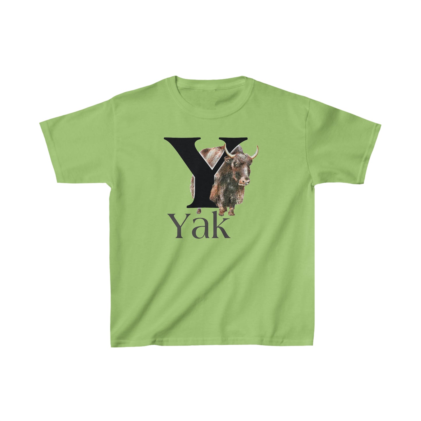 Y is for Yak T-shirt. Yak Drawing T-Shirt, Yak on shirt, Yak illustration, animal t-shirt, animal alphabet T, animal letters Tee