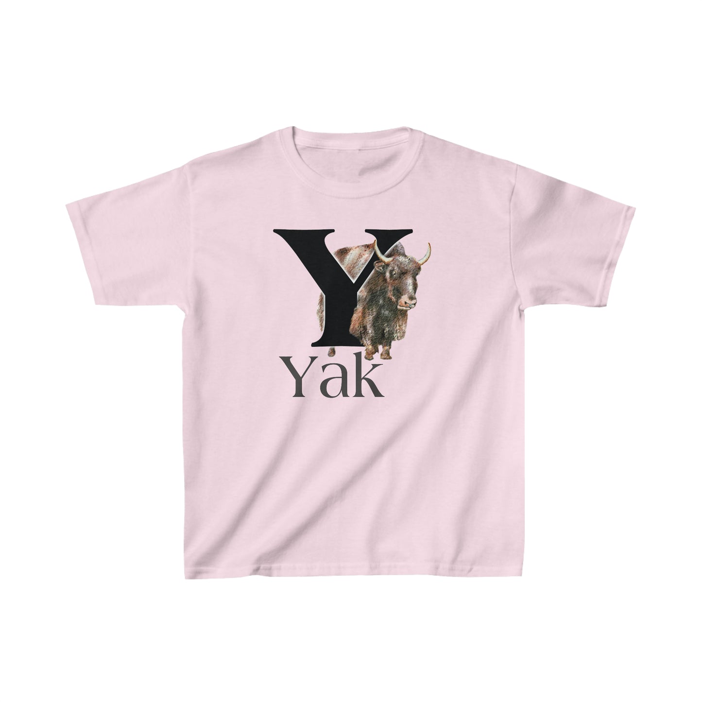 Y is for Yak T-shirt. Yak Drawing T-Shirt, Yak on shirt, Yak illustration, animal t-shirt, animal alphabet T, animal letters Tee
