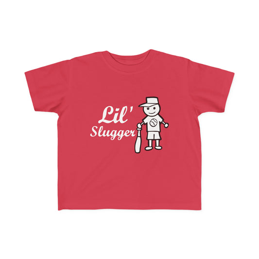 Lil' Slugger, Toddler T-shirt, Baseball Youth T, Future Baseball Fan, Cute Baseball Gift for Baseball Player, Baseball Fan Tee, Softball T
