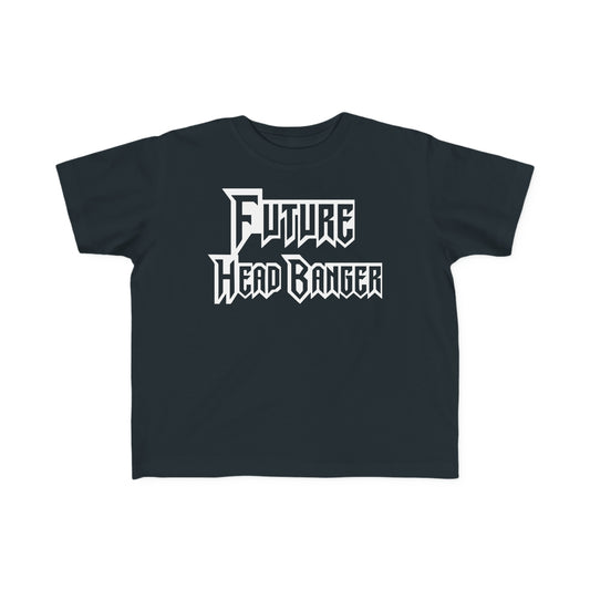 Future Head Banger Toddler Tee, Boy's Rock Band T-Shirt, Rock and Roll T-Shirt for Kids, Heavy Metal T-Shirt, Musician T-Shirt, Rocker Tee