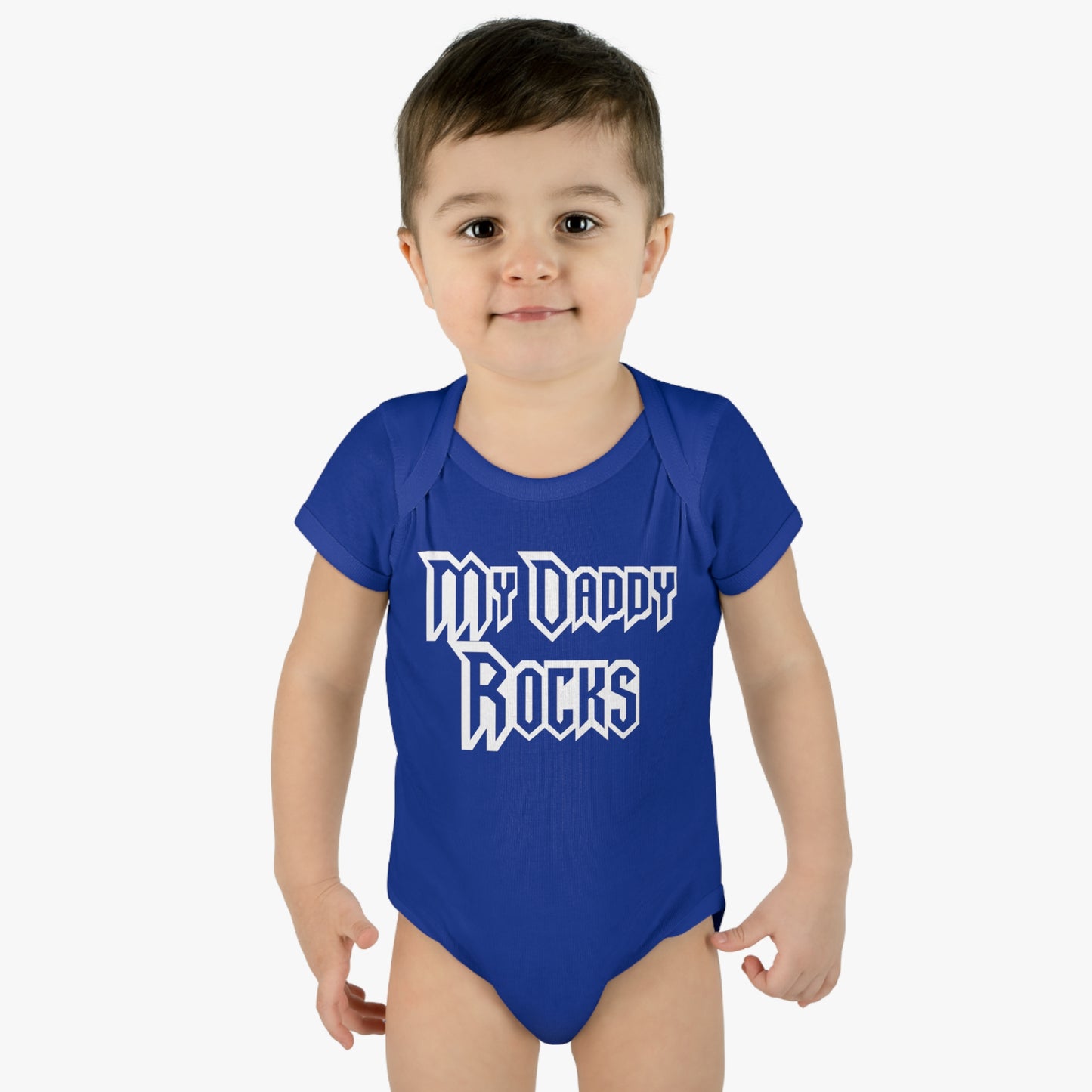 My Daddy Rocks Tee, Infant One Piece, Toddler Bodysuit, Rock and Roll T-Shirt for Baby, Heavy Metal T-Shirt, Musician T-Shirt