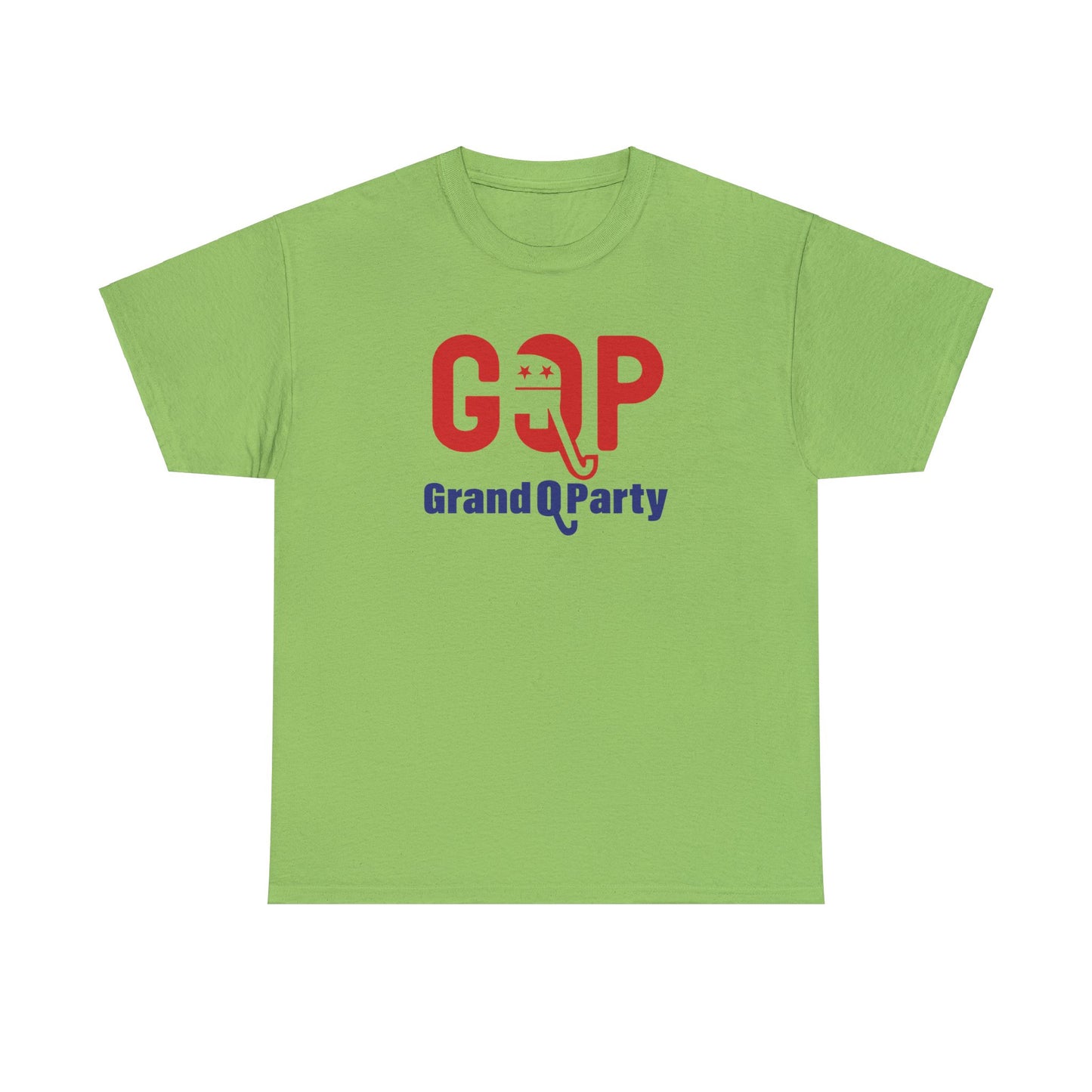 GQP Grand Q Party T-Shirt, GOP Parody T-Shirt, Lies Make Elephants Trunk Grow, Political Humor, Anti-Trump T-Shirt, Trump Lied, Trump Lost