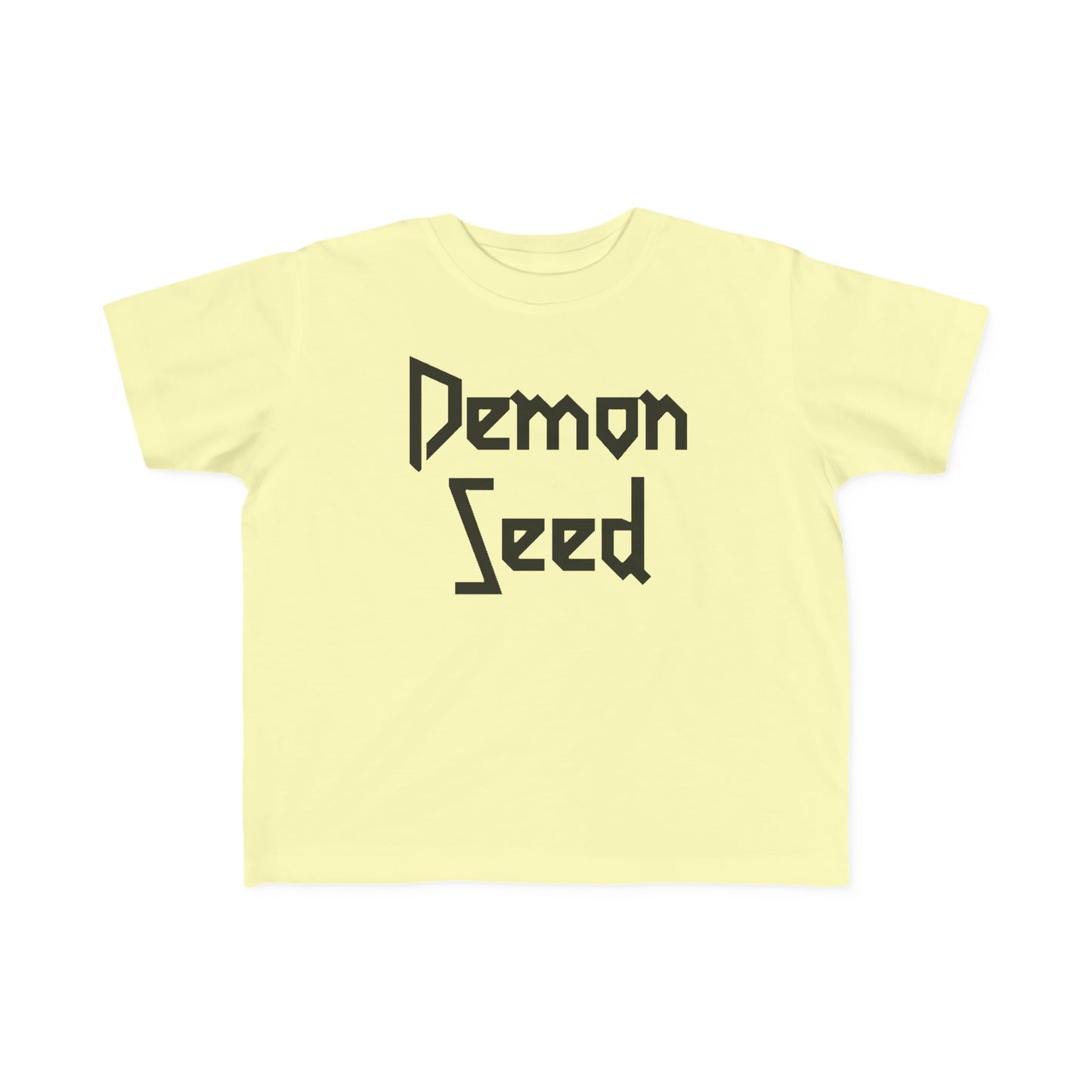 Demon Seed, Toddler T-Shirt, Rock and Roll T-Shirt for Your Little Demon Seed, Funny Rock T-Shirt, Gifts for Unruly Children, Gag Gift