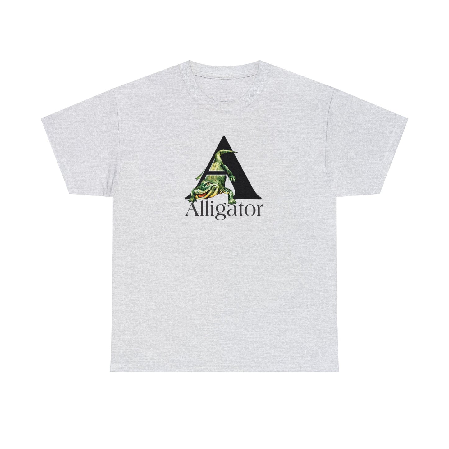 A is For Alligator, animal t-shirt, animal alphabet T, animal letters Tee, Alligator T-Shirt, gator t-shirt,