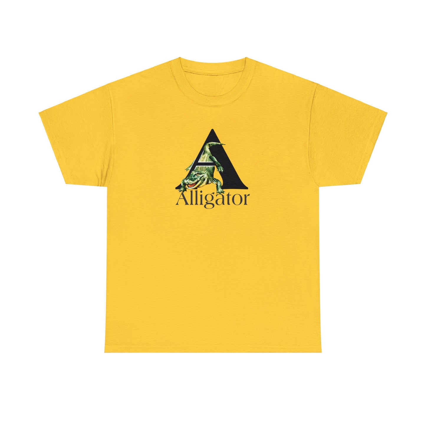 A is For Alligator, animal t-shirt, animal alphabet T, animal letters Tee, Alligator T-Shirt, gator t-shirt,