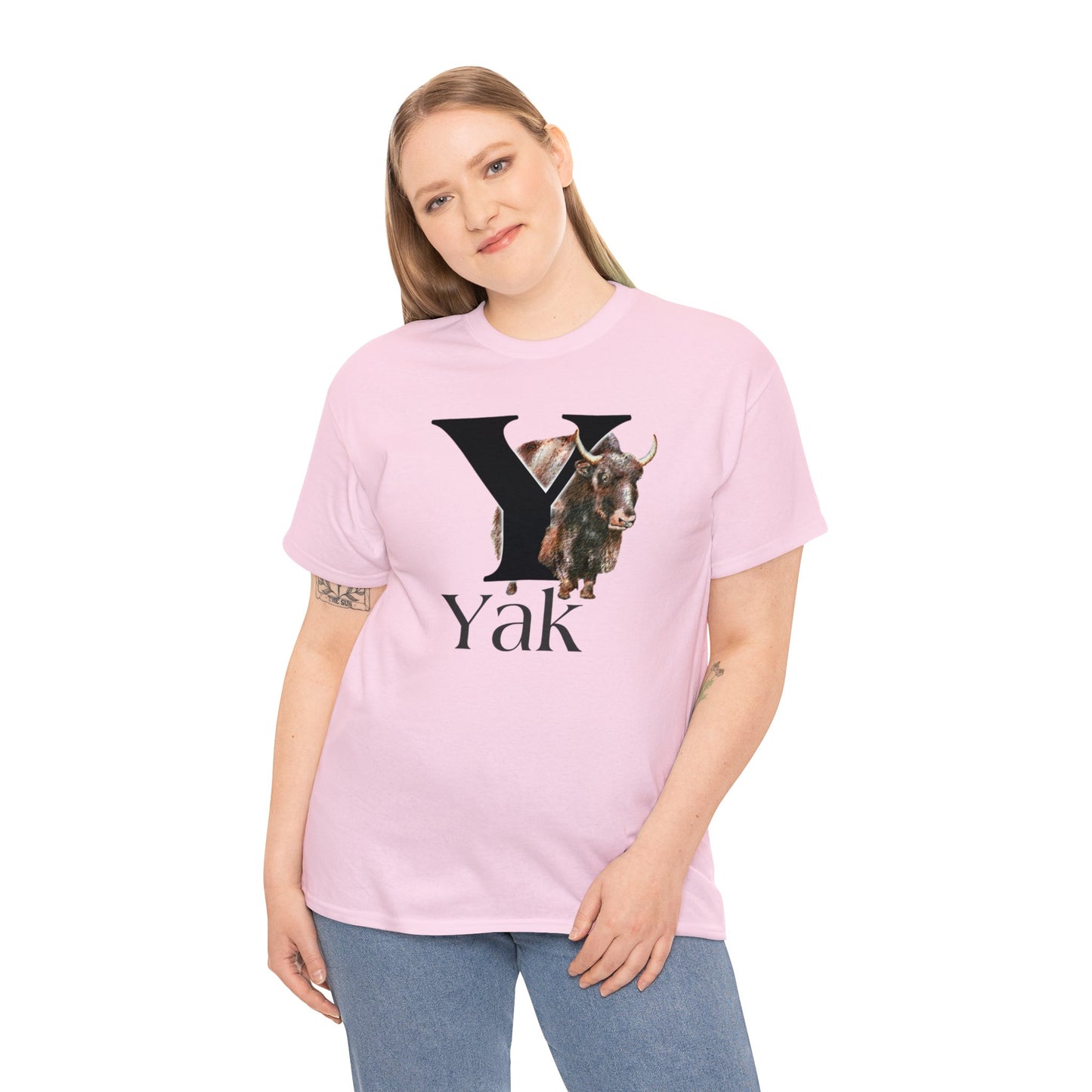Y is for Yak T-shirt. Yak Drawing T-Shirt, Yak on shirt, Yak illustration, animal t-shirt, animal
