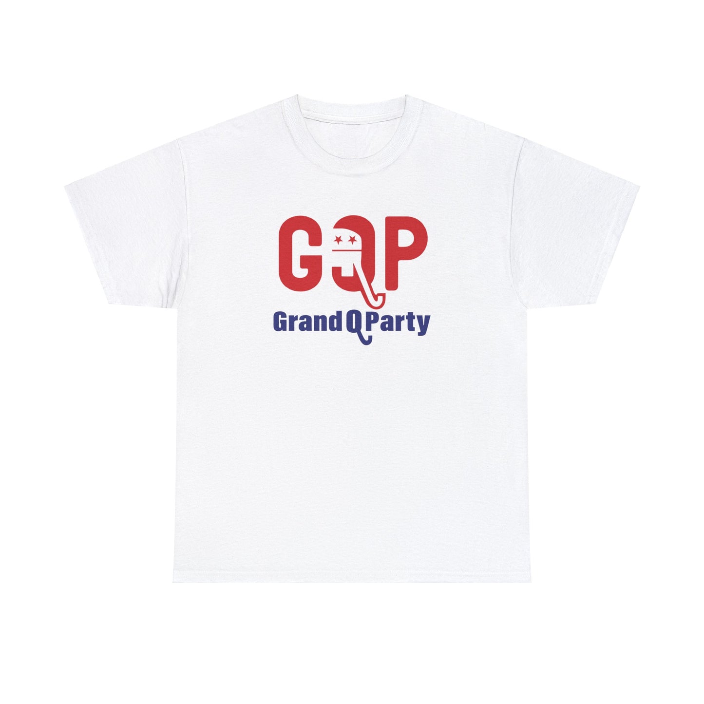 GQP Grand Q Party T-Shirt, GOP Parody T-Shirt, Lies Make Elephants Trunk Grow, Political Humor, Anti-Trump T-Shirt, Trump Lied, Trump Lost