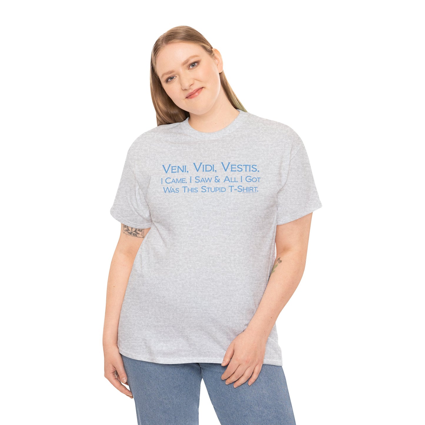 Veni Vidi Vestus, I came I saw, All I Got was this Stupid T-Shirt, Latin Parody Tee, Latin T-Shirt Humor, Latin Major T-Shirt, Teacher Gift