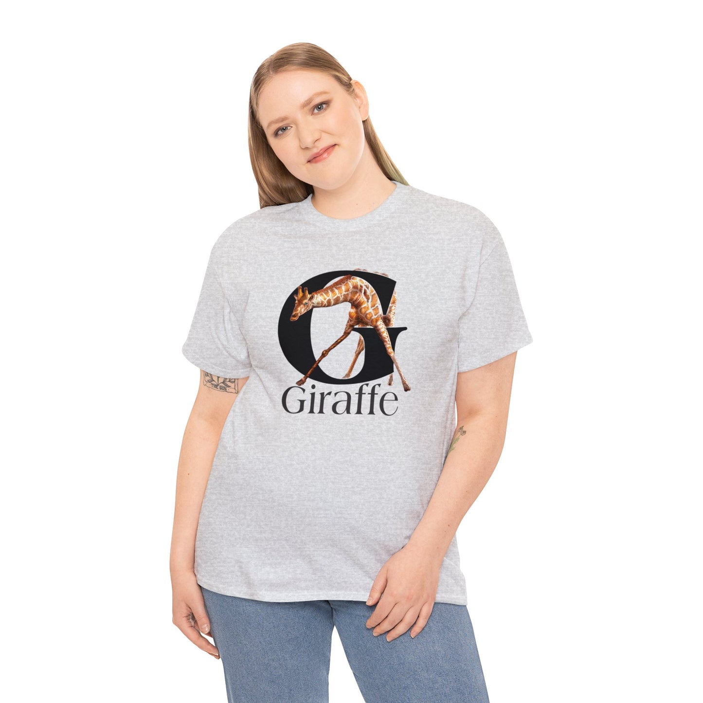 G is for Giraffe T-Shirt, Letter G Tee, Cute Giraffe T-Shirt animal t-shirt, animal alphabet T,
