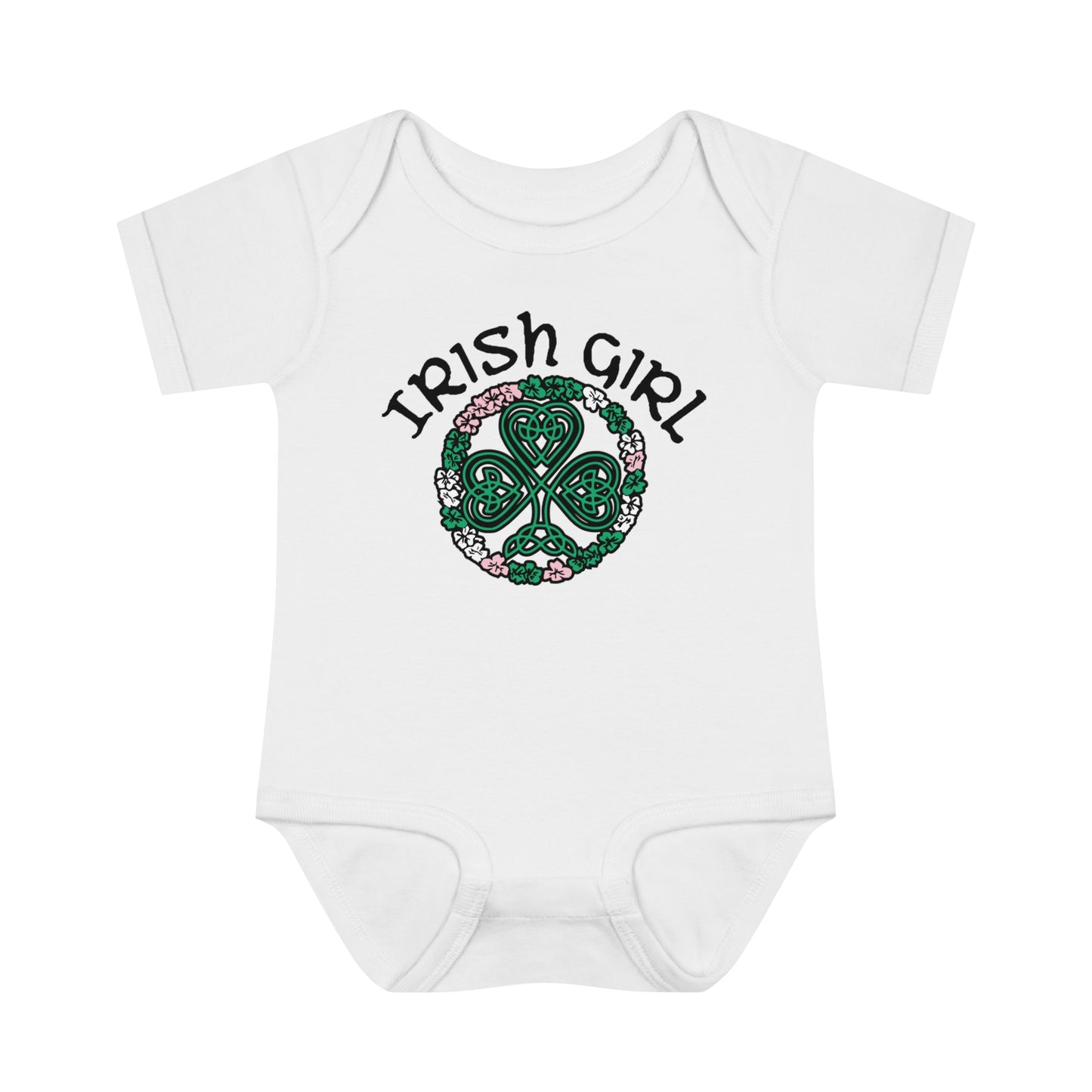 Irish Girl Infant Toddler T-Shirt, One Piece Bodysuit, Ireland, Saint Patrick's Day, St. Patty's Day Baby Tee for Girl, Gift For baby Girl