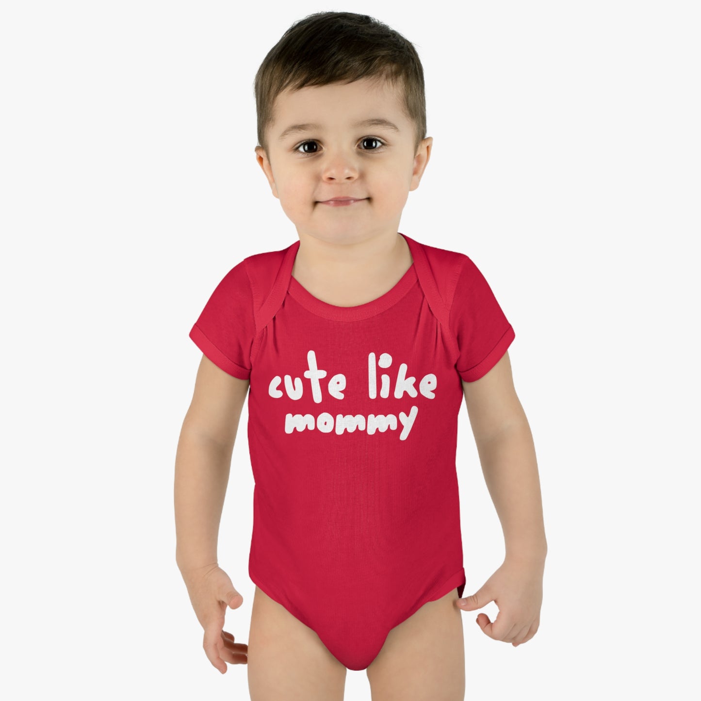 Cute Like Mommy, Smelly Like Daddy, Infant Bodysuit, Funny Fart Humor, Baby t-shirt, Snap One Piece, Playful, Hilarious T-Shirt, Shower Gift