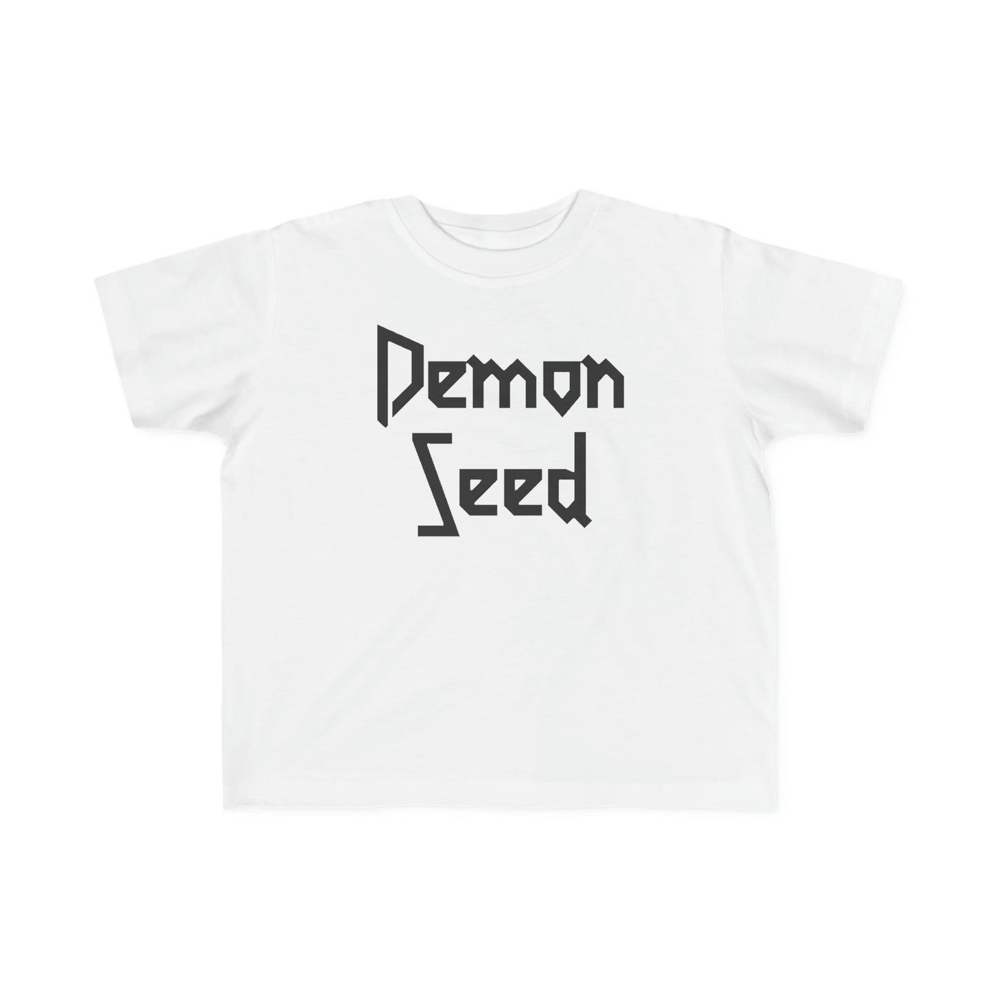 Demon Seed, Toddler T-Shirt, Rock and Roll T-Shirt for Your Little Demon Seed, Funny Rock T-Shirt, Gifts for Unruly Children, Gag Gift