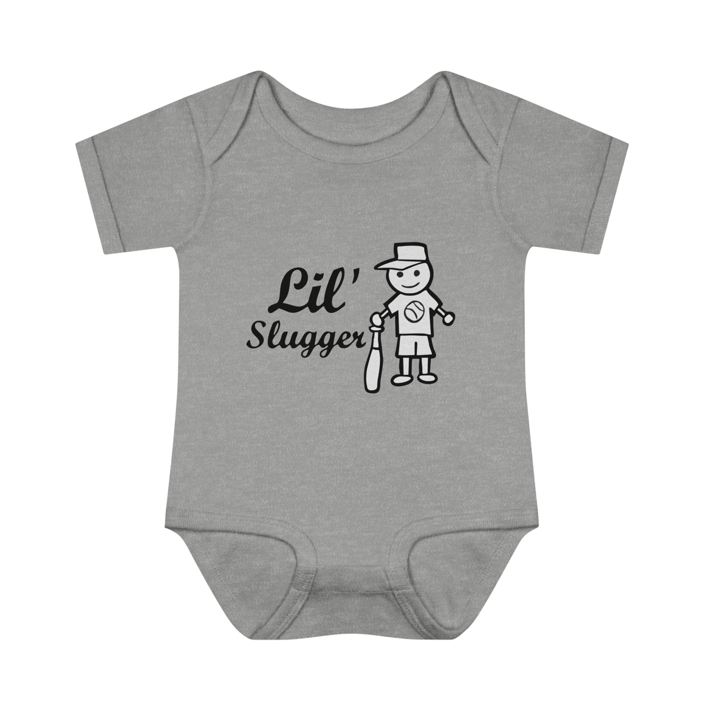 Lil' Slugger, Youth One Piece Bodysuit, Baseball Baby T, Future Baseball Fan, Cute Baseball Gift for Baby, Shower Gift, Baseball Fan Tee
