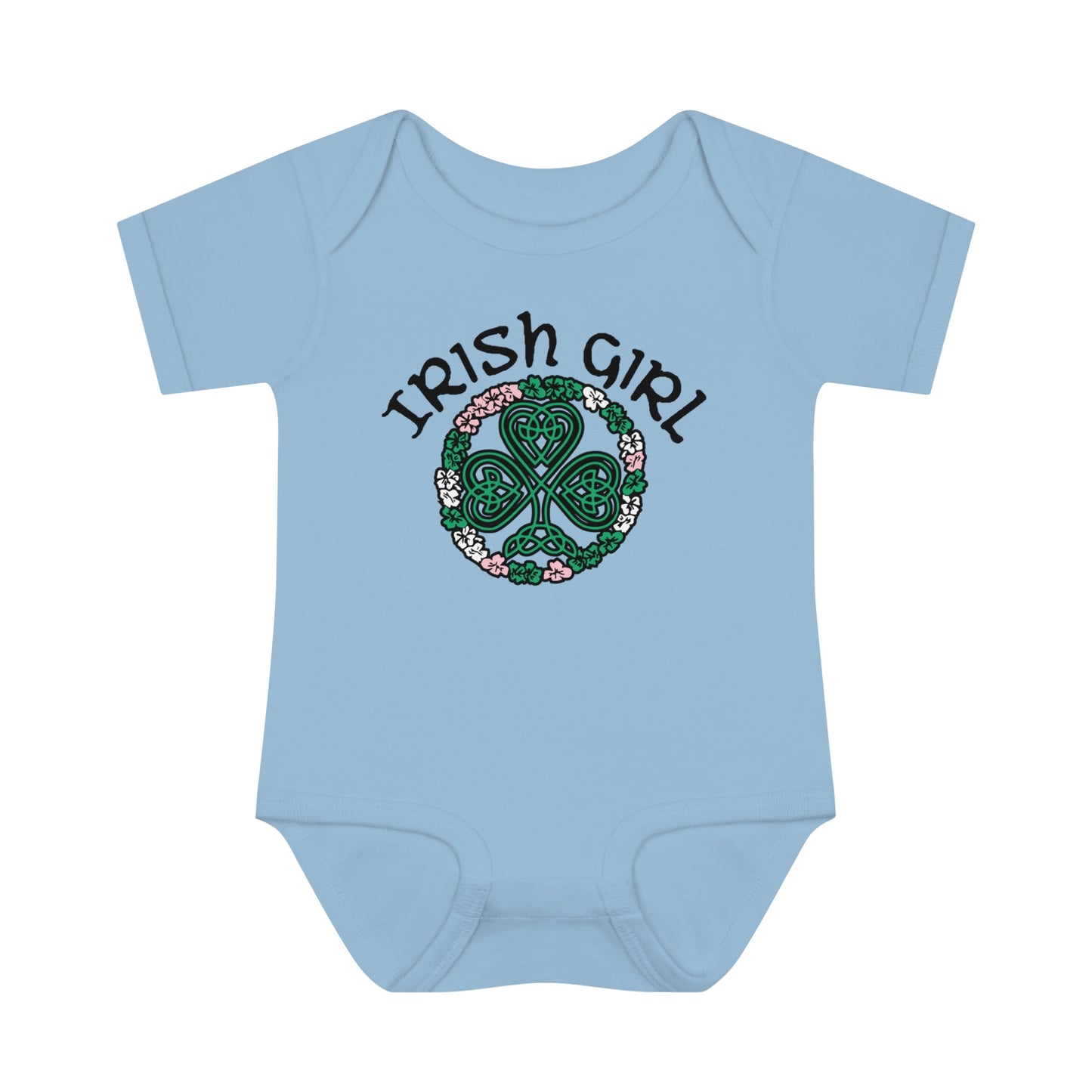 Irish Girl Infant Toddler T-Shirt, One Piece Bodysuit, Ireland, Saint Patrick's Day, St. Patty's Day Baby Tee for Girl, Gift For baby Girl