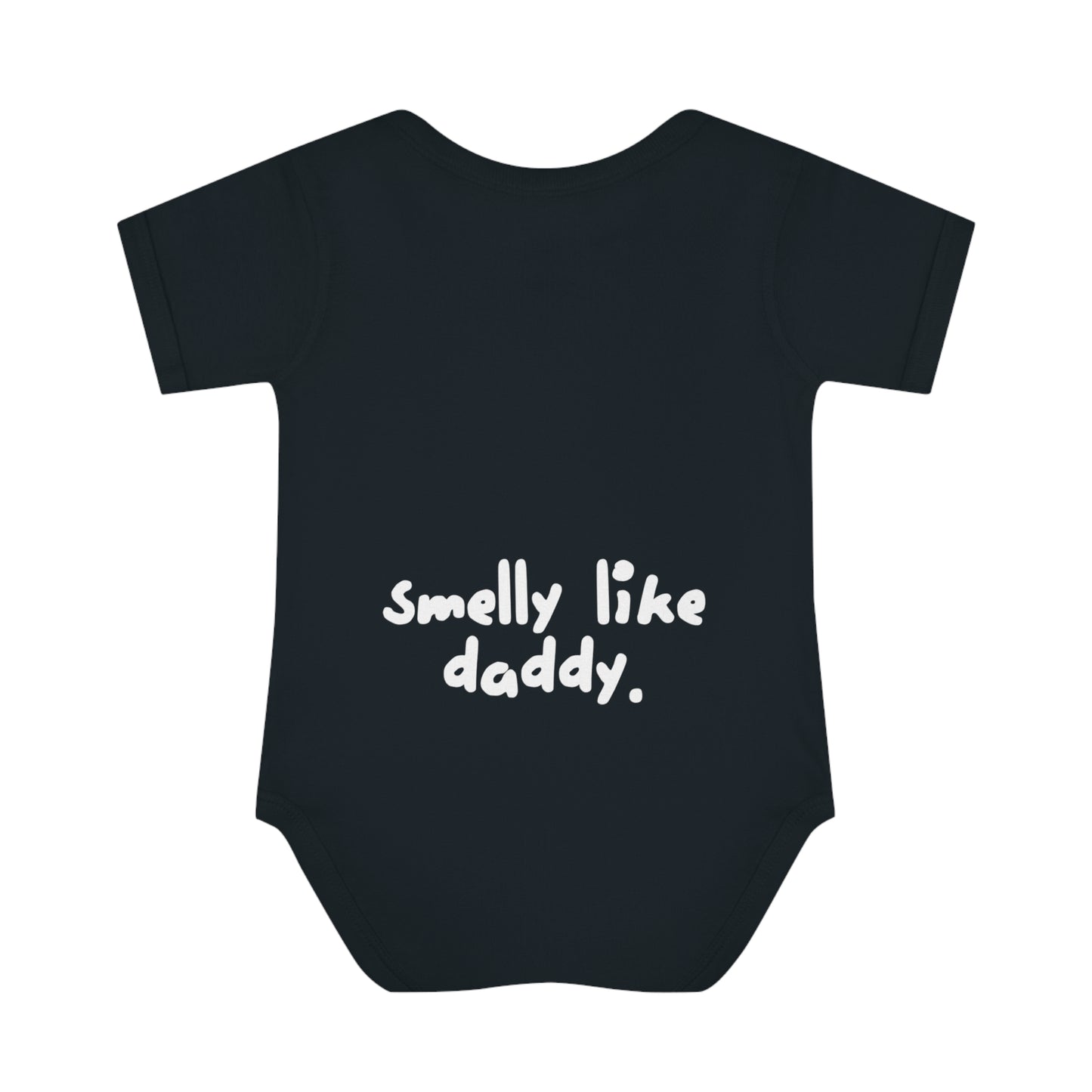 Cute Like Mommy, Smelly Like Daddy, Infant Bodysuit, Funny Fart Humor, Baby t-shirt, Snap One Piece, Playful, Hilarious T-Shirt, Shower Gift