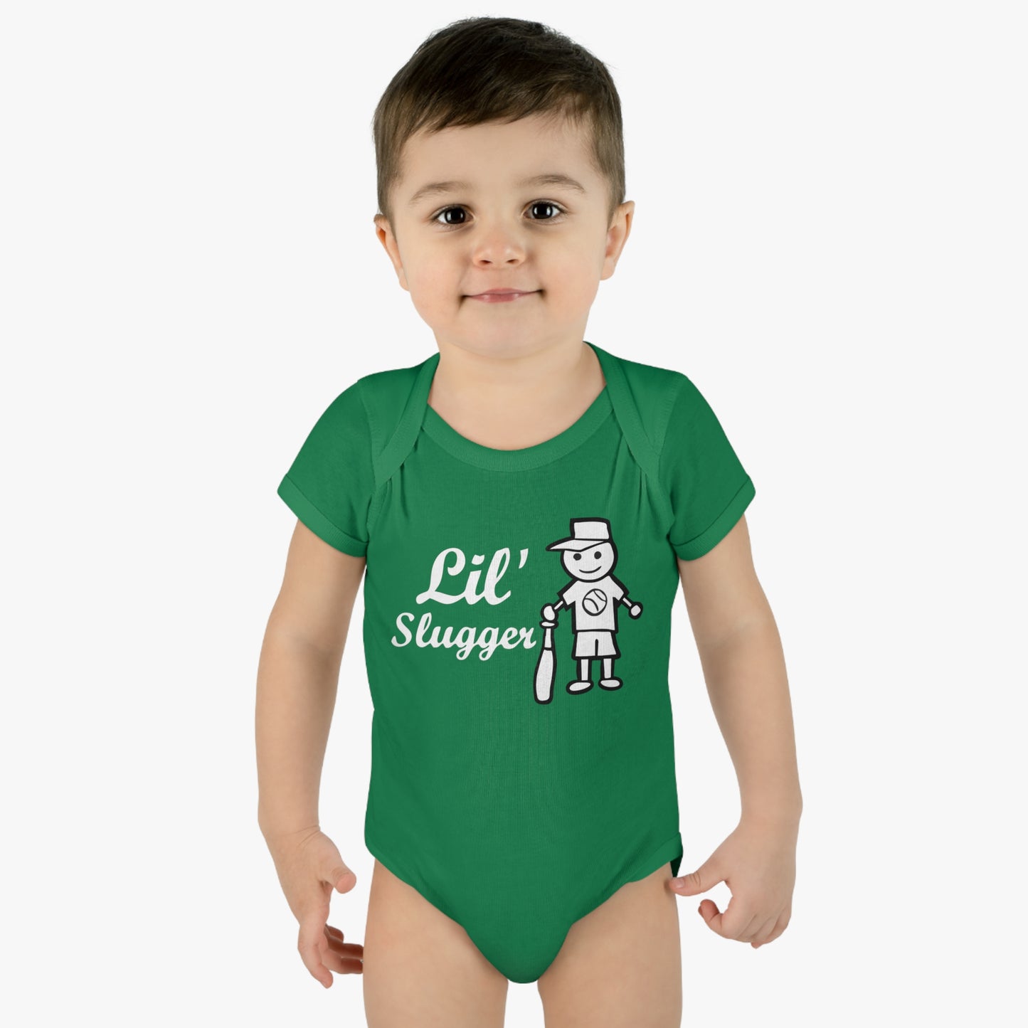 Lil' Slugger, Youth One Piece Bodysuit, Baseball Baby T, Future Baseball Fan, Cute Baseball Gift for Baby, Shower Gift, Baseball Fan Tee