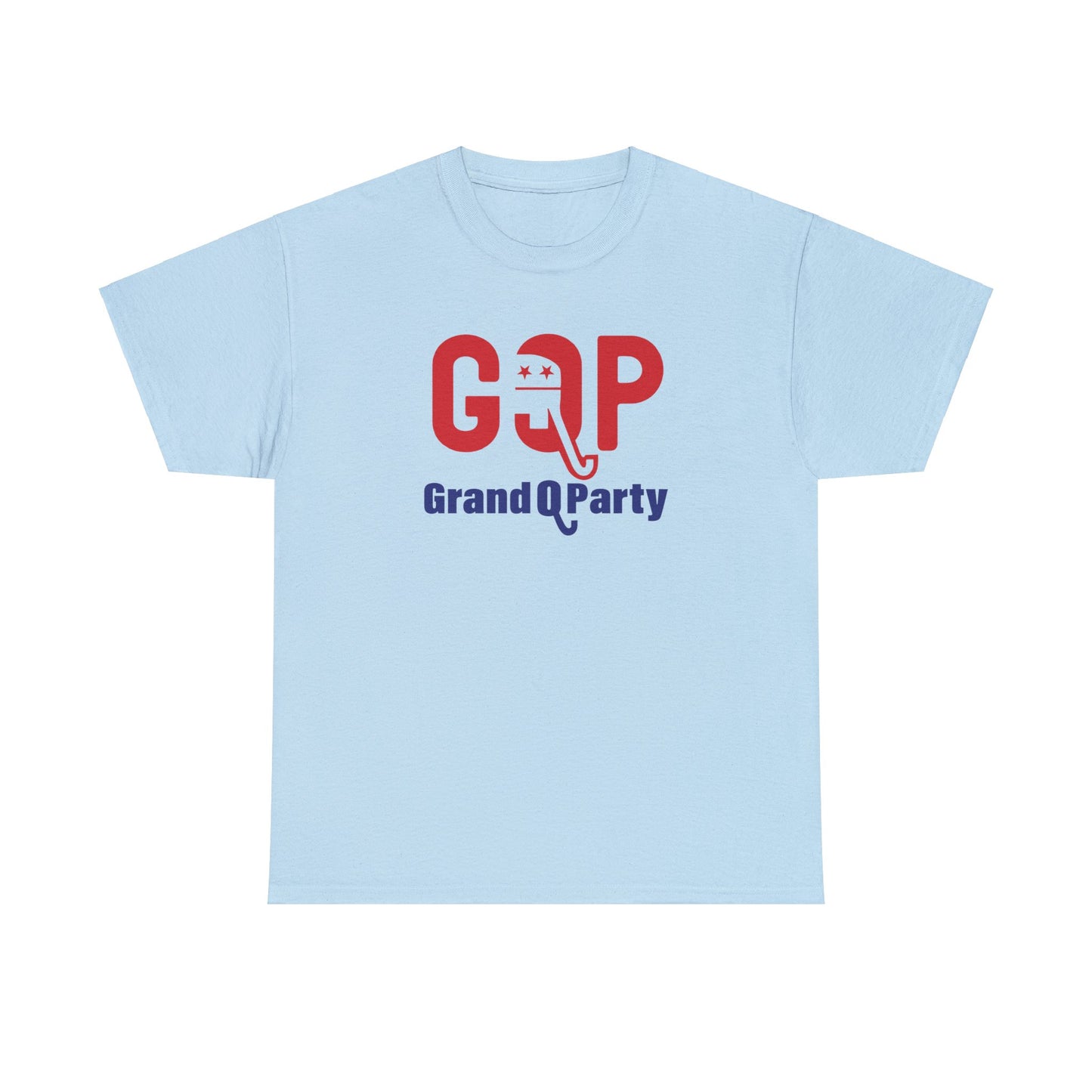 GQP Grand Q Party T-Shirt, GOP Parody T-Shirt, Lies Make Elephants Trunk Grow, Political Humor, Anti-Trump T-Shirt, Trump Lied, Trump Lost