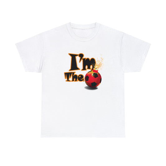 I'm the Bomb, Soccer Bomb T-Shirt, funny attitude soccer shirt for soccer players who know they are the bomb, Great gift for your Star