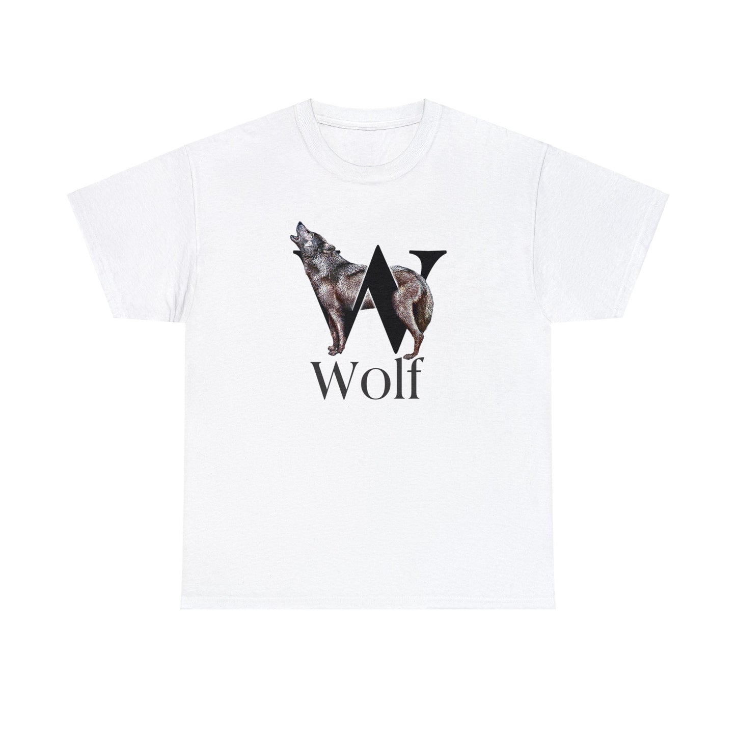 W is for Wolf t-shirt Wolf shirt, Wolf Drawing T-Shirt, wolf illustration, wolf animal t-shirt,