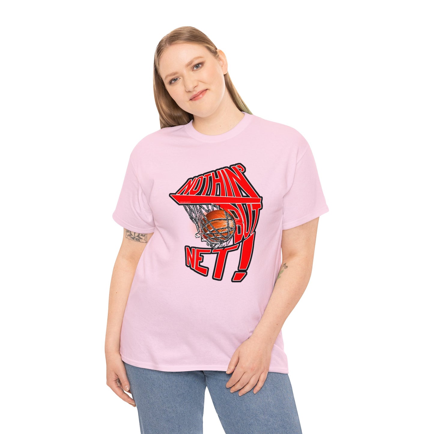 Nothin' But Net, Basketball T-Shirt, Slam Dunk, Basketball Swishing, Hoops T-Shirt, Basketball net, Funny T-Shirt,, Basketball Gift,