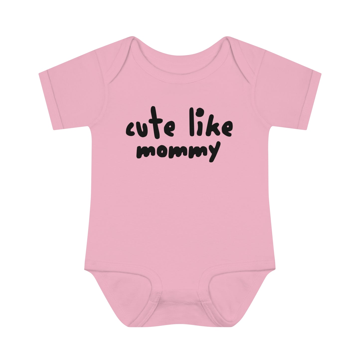 Cute Like Mommy, Smelly Like Daddy, Infant Bodysuit, Funny Fart Humor, Baby t-shirt, Snap One Piece, Playful, Hilarious T-Shirt, Shower Gift