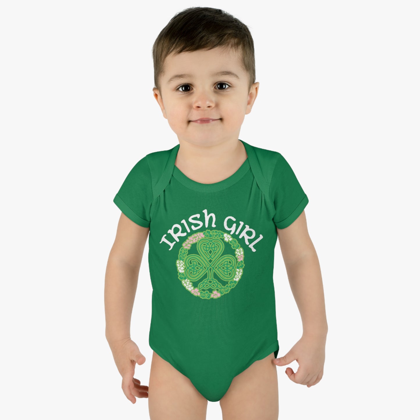 Irish Girl Infant Toddler T-Shirt, One Piece Bodysuit, Ireland, Saint Patrick's Day, St. Patty's Day Baby Tee for Girl, Gift For baby Girl