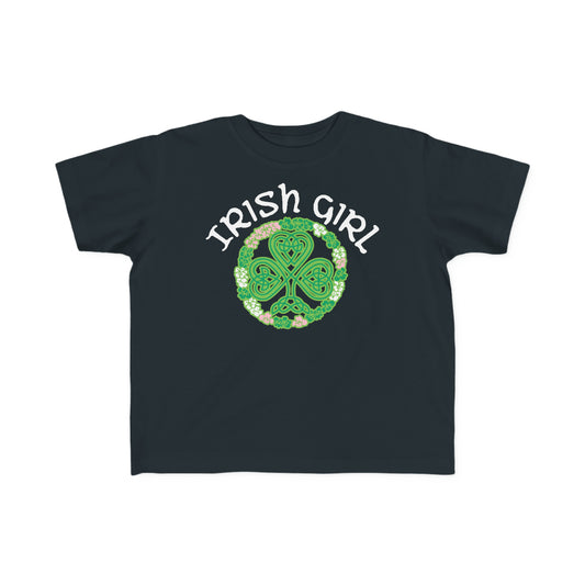 Irish Girl Toddler T-Shirt, Girls Ireland T-Shirt, Ireland, Saint Patrick's Day, St. Patty's Day Baby Tee for Girl, Gift For Irish girl