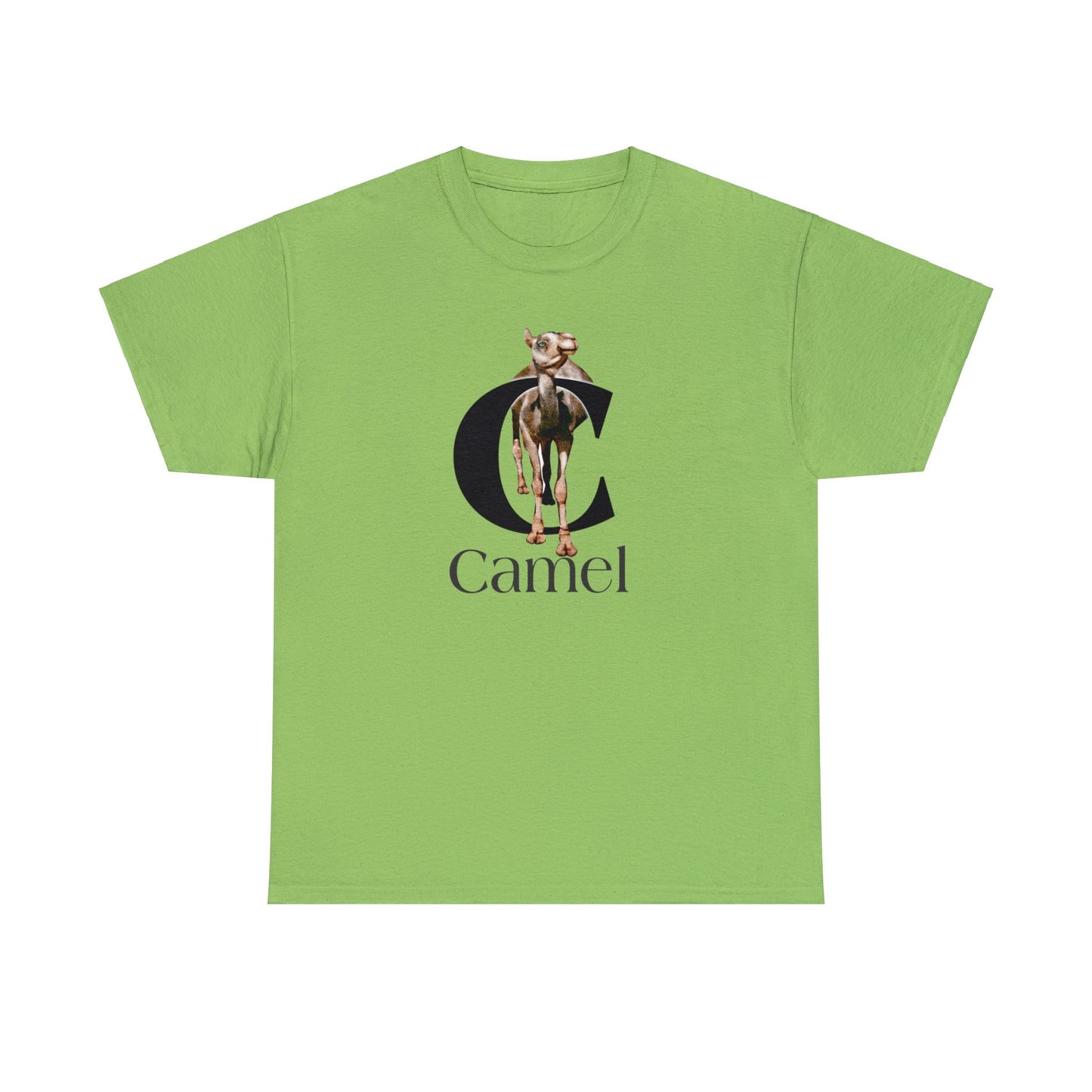 C is for Camel t-shirt, Camel Drawing T-Shirt, Camel Illustration, Camel lover shirt, animal