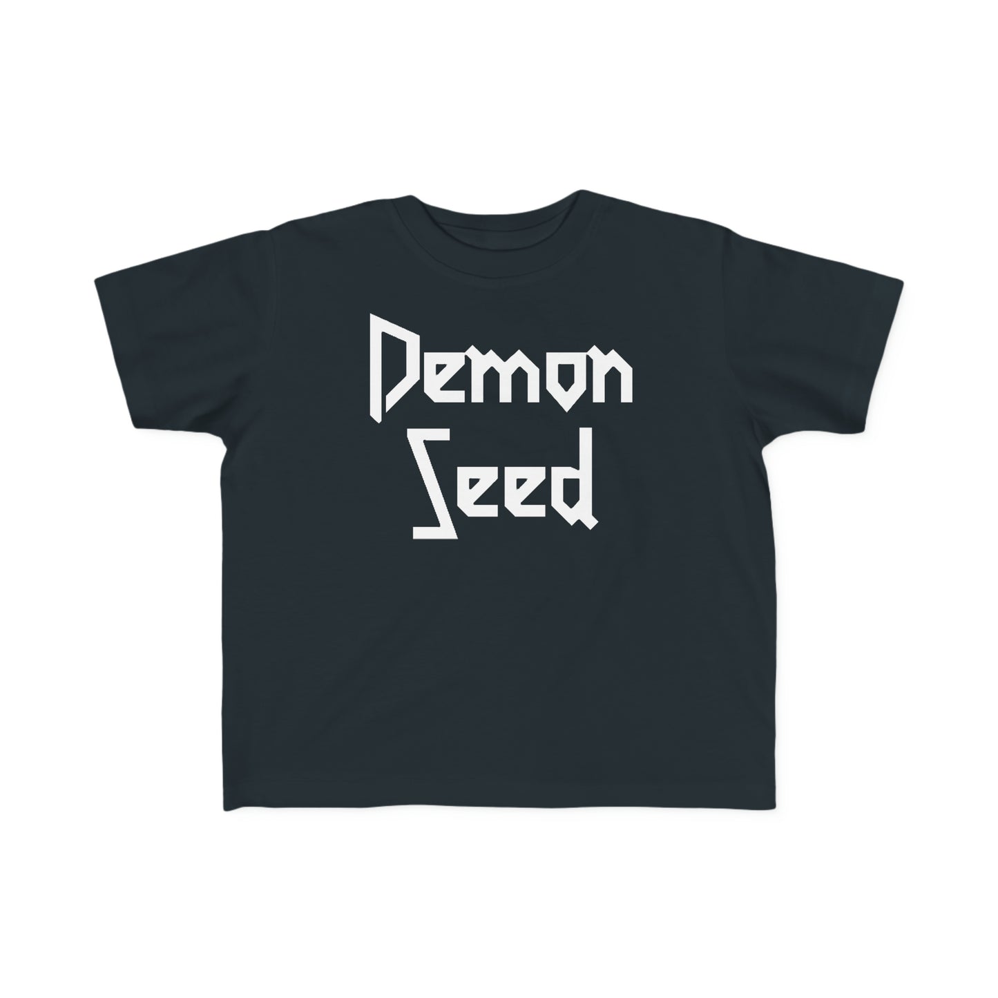 Demon Seed, Toddler T-Shirt, Rock and Roll T-Shirt for Your Little Demon Seed, Funny Rock T-Shirt, Gifts for Unruly Children, Gag Gift