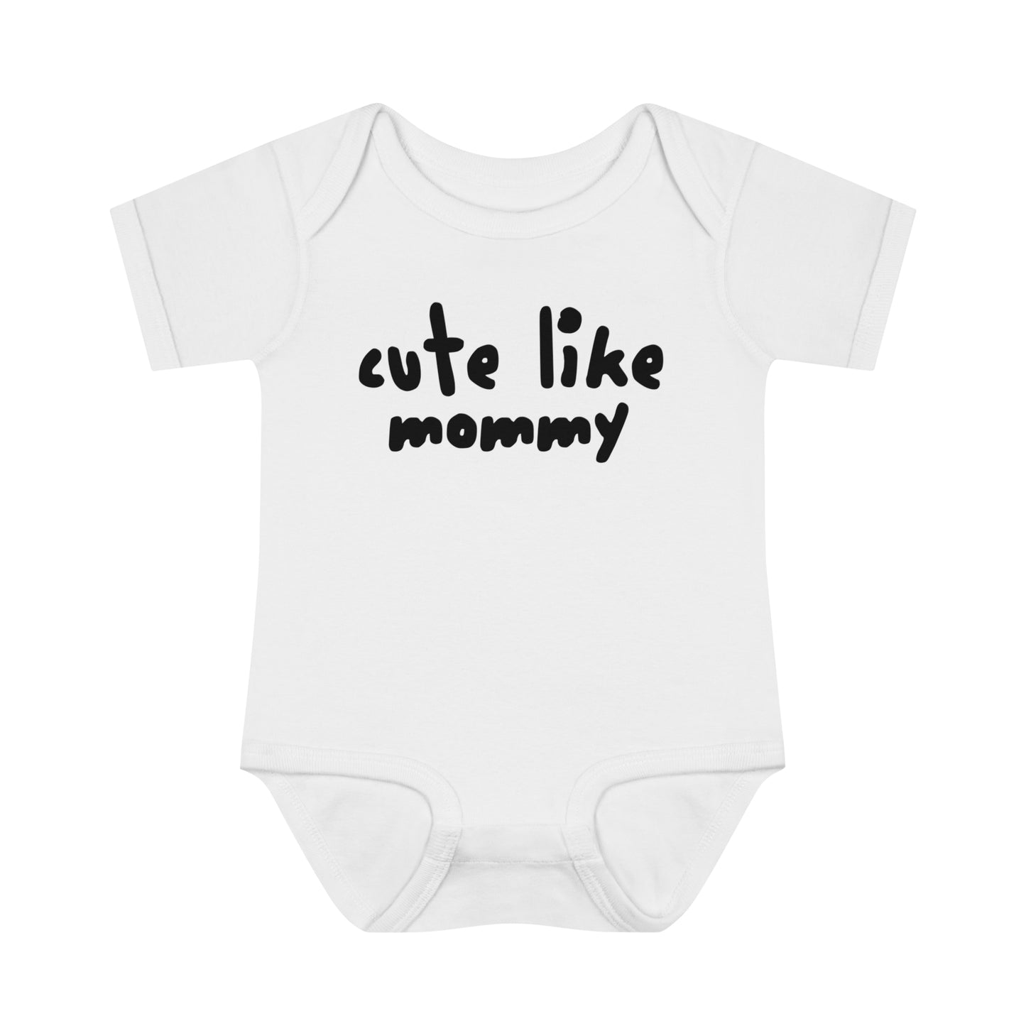 Cute Like Mommy, Smelly Like Daddy, Infant Bodysuit, Funny Fart Humor, Baby t-shirt, Snap One Piece, Playful, Hilarious T-Shirt, Shower Gift