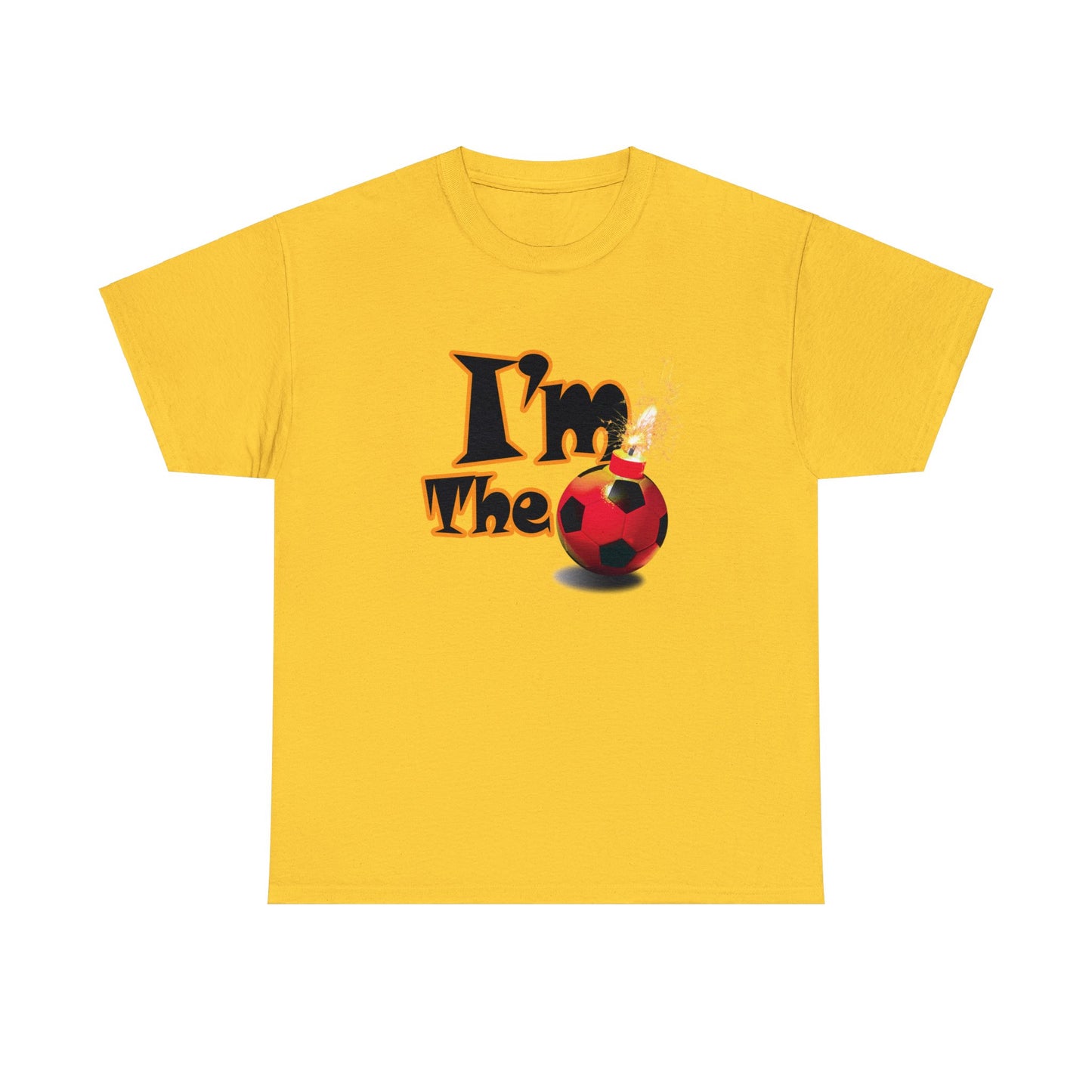 I'm the Bomb, Soccer Bomb T-Shirt, funny attitude soccer shirt for soccer players who know they are the bomb, Great gift for your Star