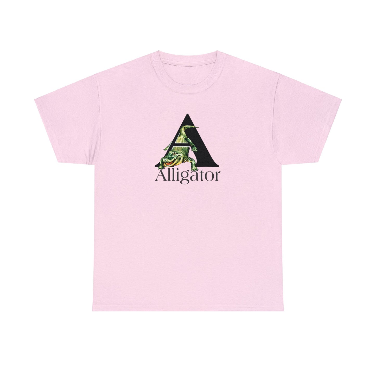 A is For Alligator, animal t-shirt, animal alphabet T, animal letters Tee, Alligator T-Shirt, gator t-shirt,