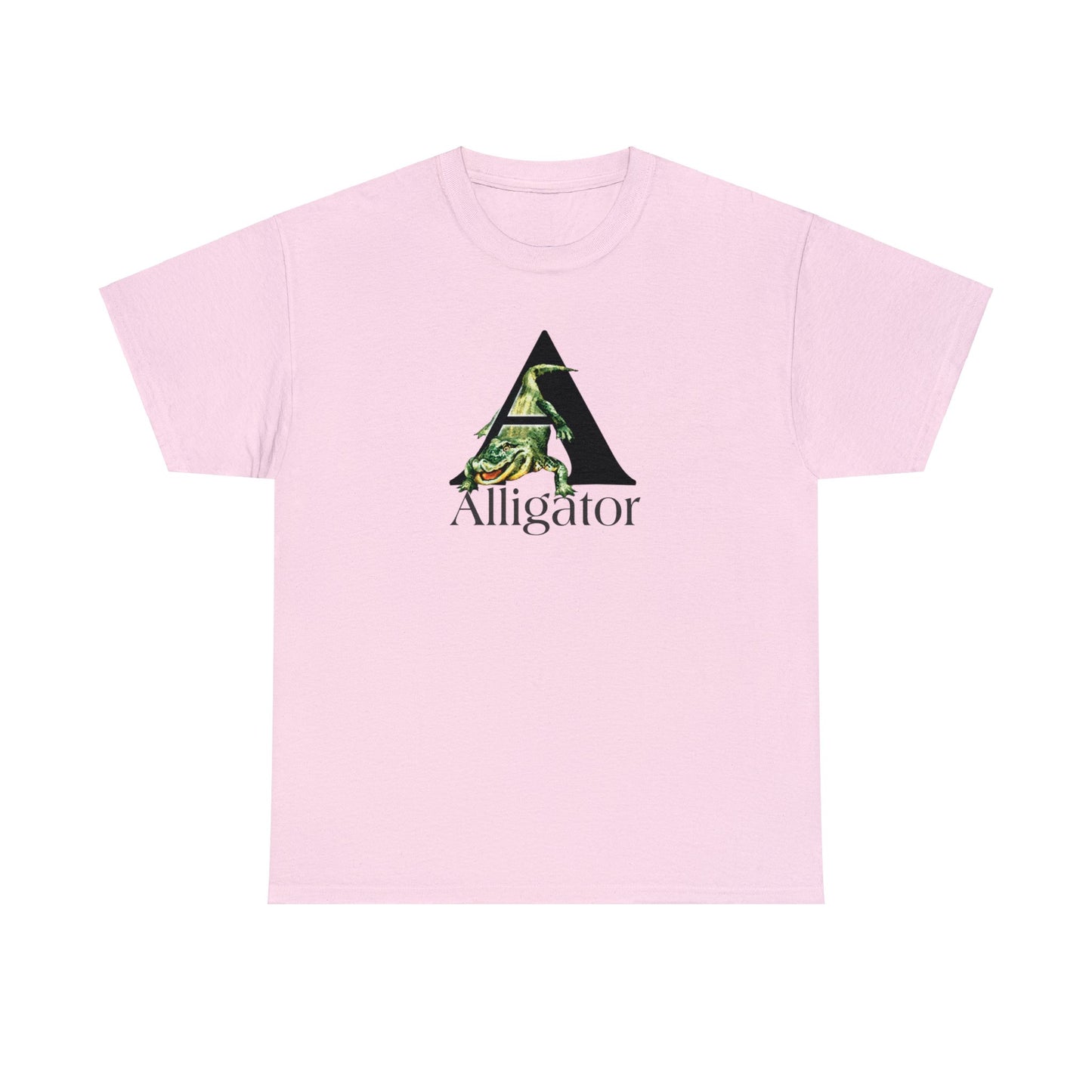A is For Alligator, animal t-shirt, animal alphabet T, animal letters Tee, Alligator T-Shirt, gator t-shirt,