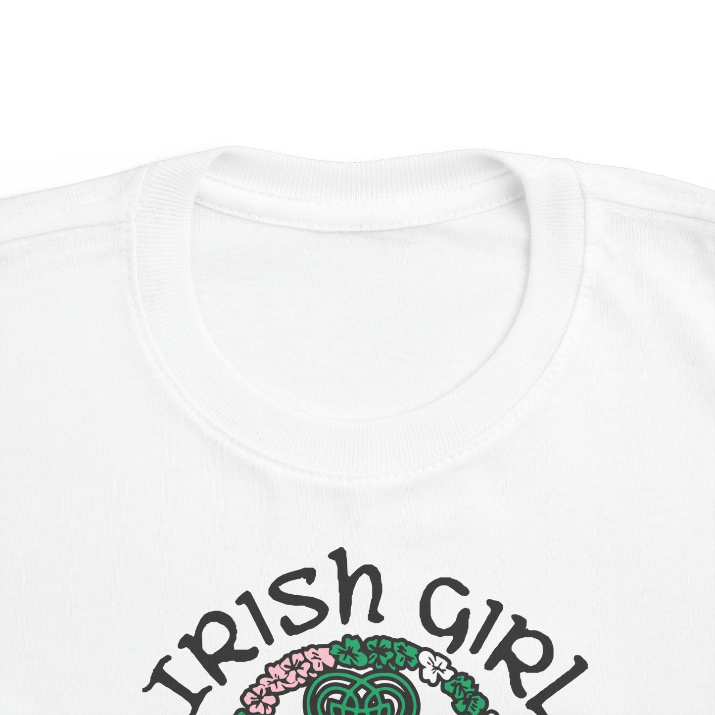 Irish Girl Toddler T-Shirt, Girls Ireland T-Shirt, Ireland, Saint Patrick's Day, St. Patty's Day Baby Tee for Girl, Gift For Irish girl