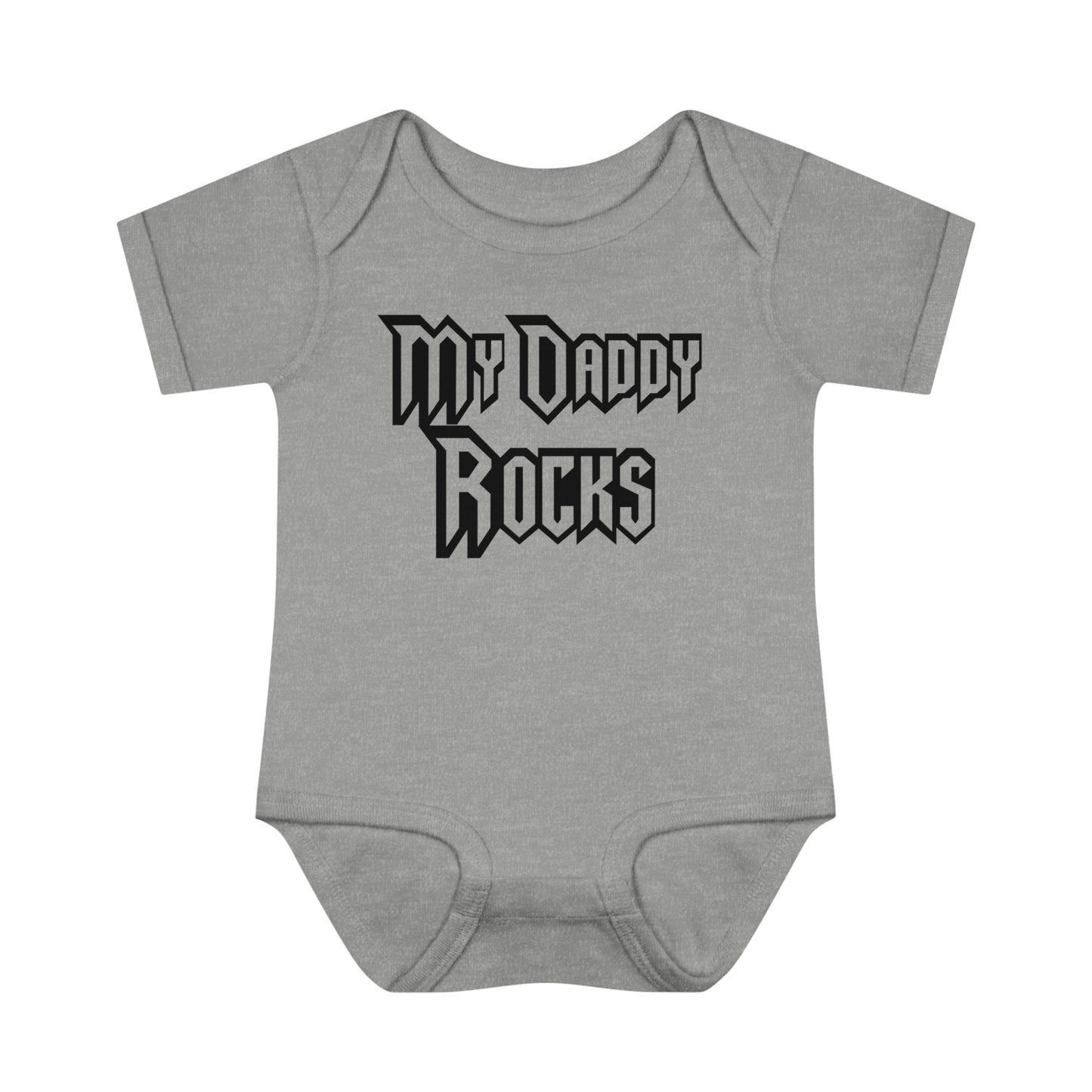 My Daddy Rocks Tee, Infant One Piece, Toddler Bodysuit, Rock and Roll T-Shirt for Baby, Heavy Metal T-Shirt, Musician T-Shirt