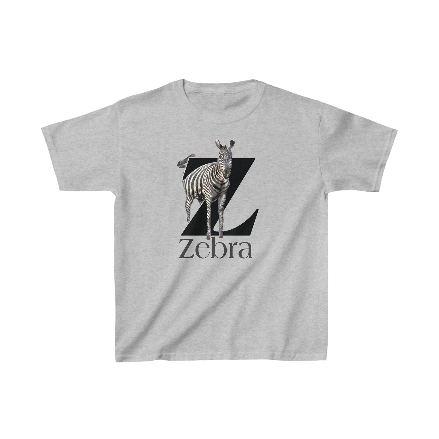 Z is for Zebra t-shirt, Zebra Drawing T-Shirt, Zebra animal t-shirt, Zebra Illustration, animal alphabet Z, animal letters zee, zed