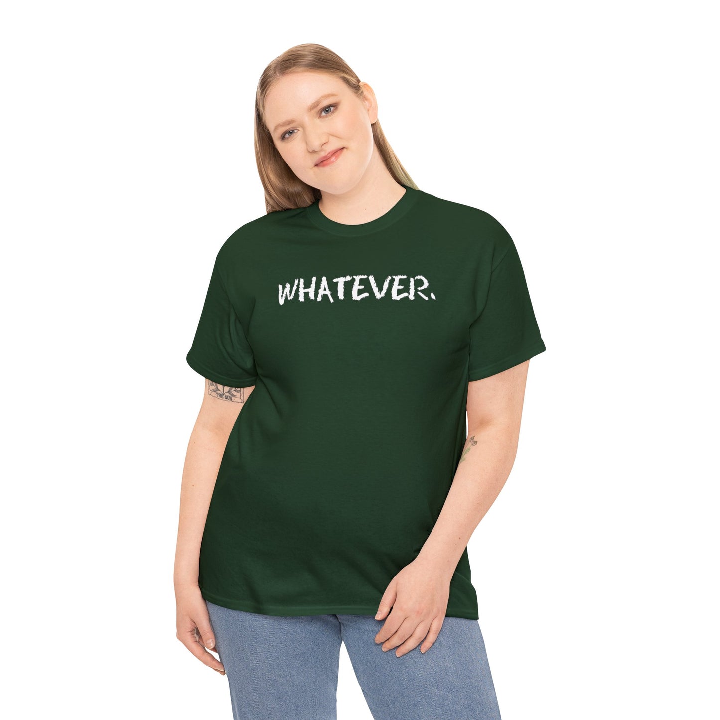 Whatever T-Shirt, Teenager T-Shirt, Attitude t-shirt, Surly Teen T-Shirt, Sullen Teen Tee, youngster tee, hipster t-shirt, gender neutral,